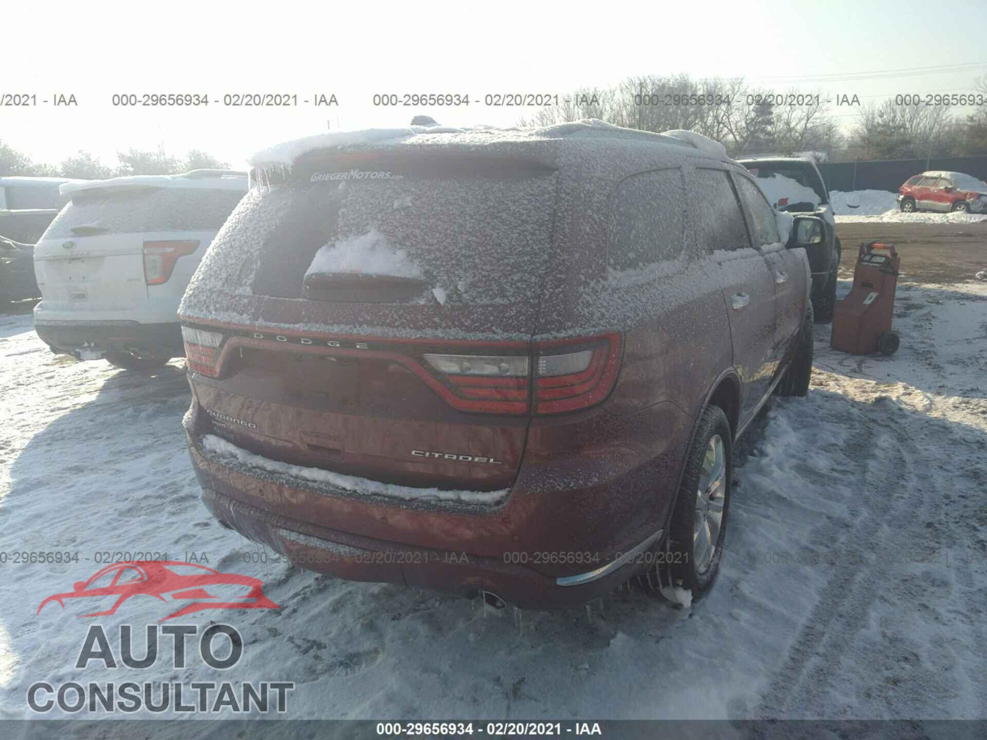 DODGE DURANGO 2016 - 1C4RDJEG8GC341372