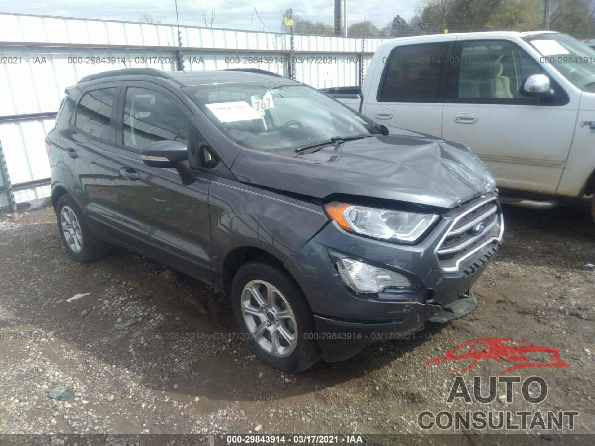 FORD ECOSPORT 2020 - MAJ3S2GE3LC315159