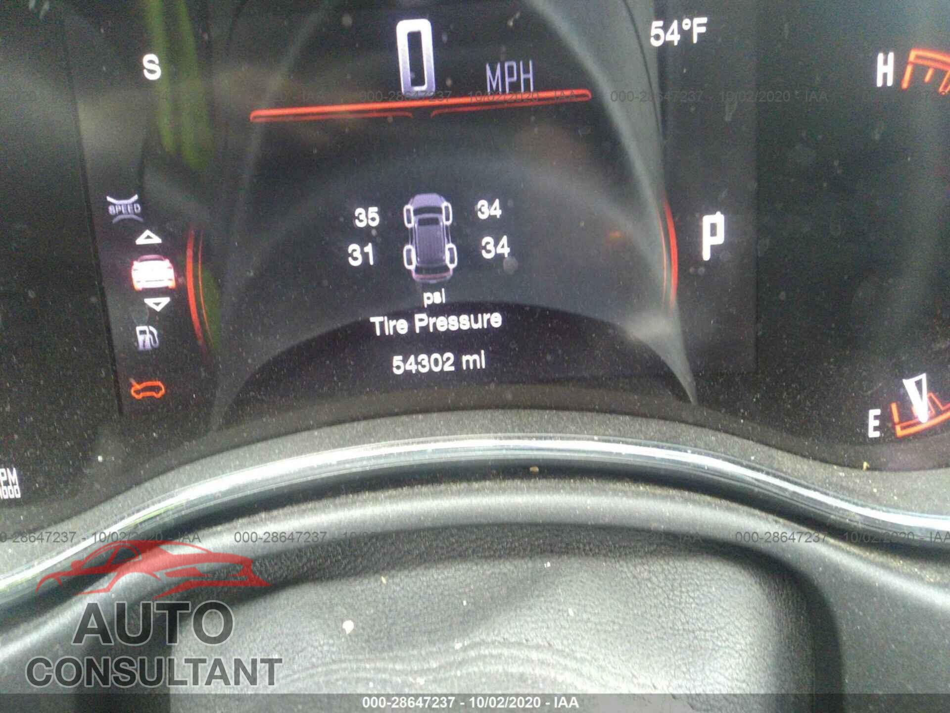 DODGE DURANGO 2017 - 1C4RDJAG3HC630151