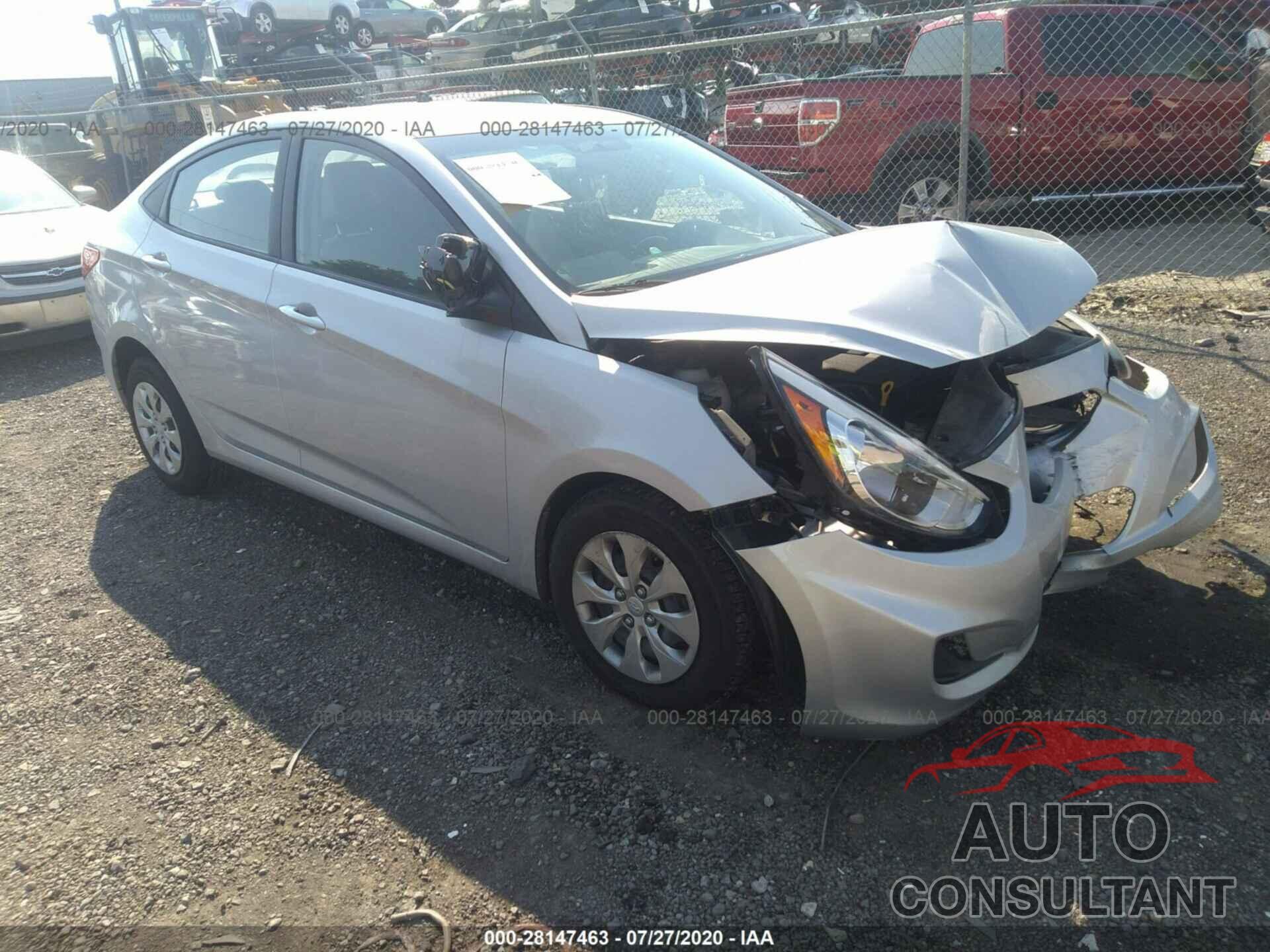 HYUNDAI ACCENT 2017 - KMHCT4AEXHU209834