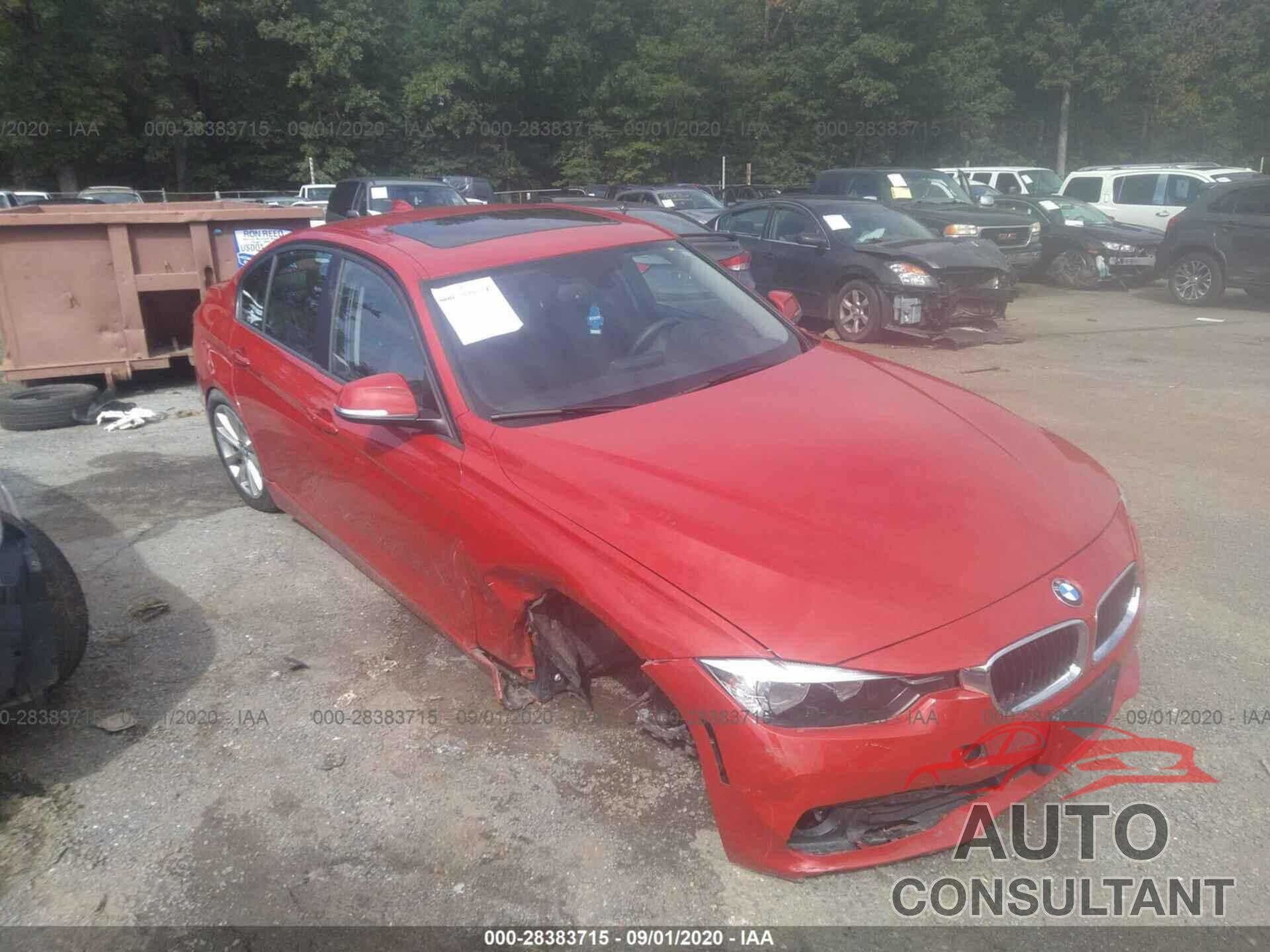BMW 3 SERIES 2016 - WBA8E5G50GNT94810