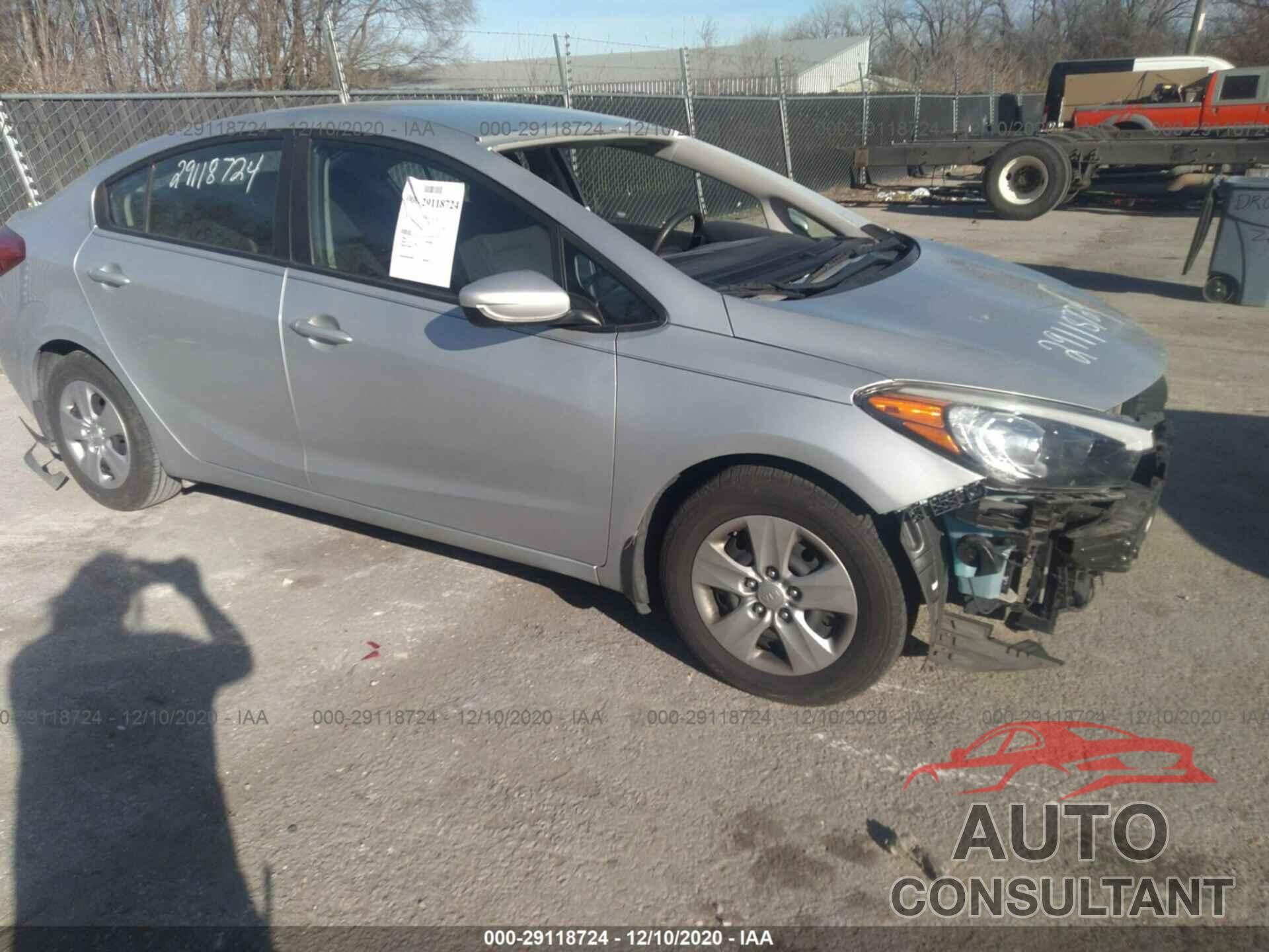 KIA FORTE 2016 - KNAFK4A67G5602791