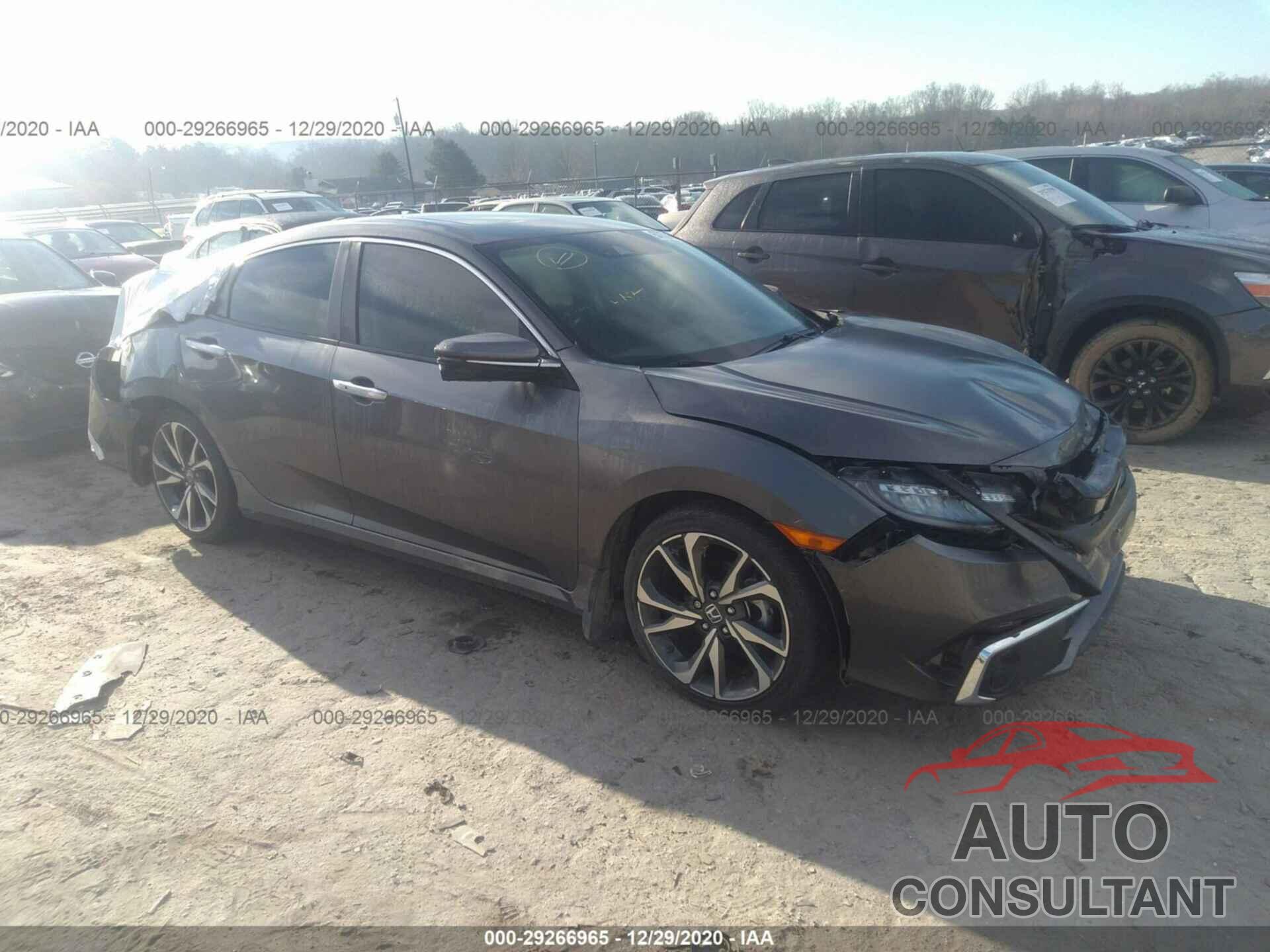 HONDA CIVIC SEDAN 2019 - 19XFC1F95KE001491