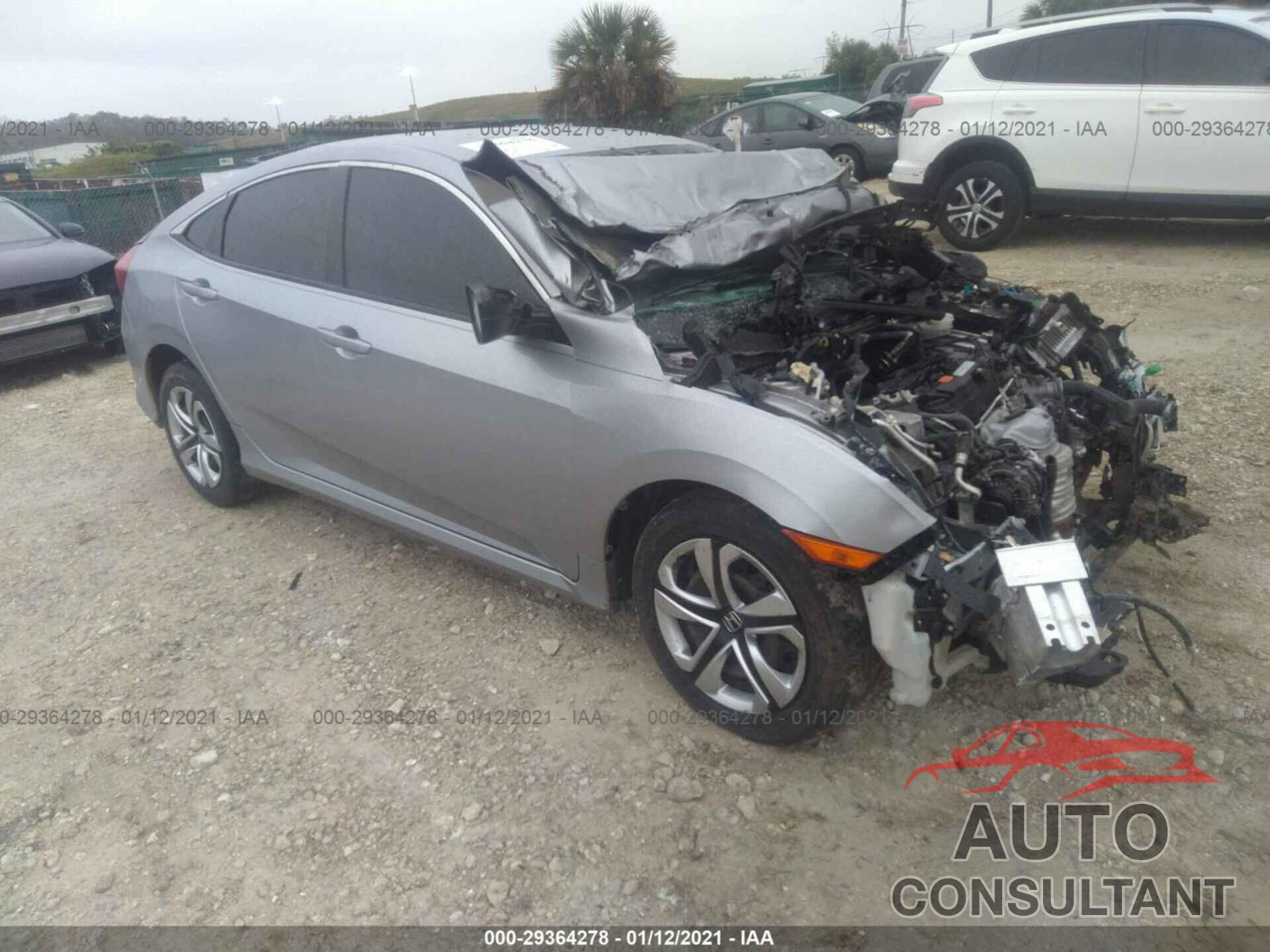 HONDA CIVIC SEDAN 2017 - 19XFC2F57HE047061