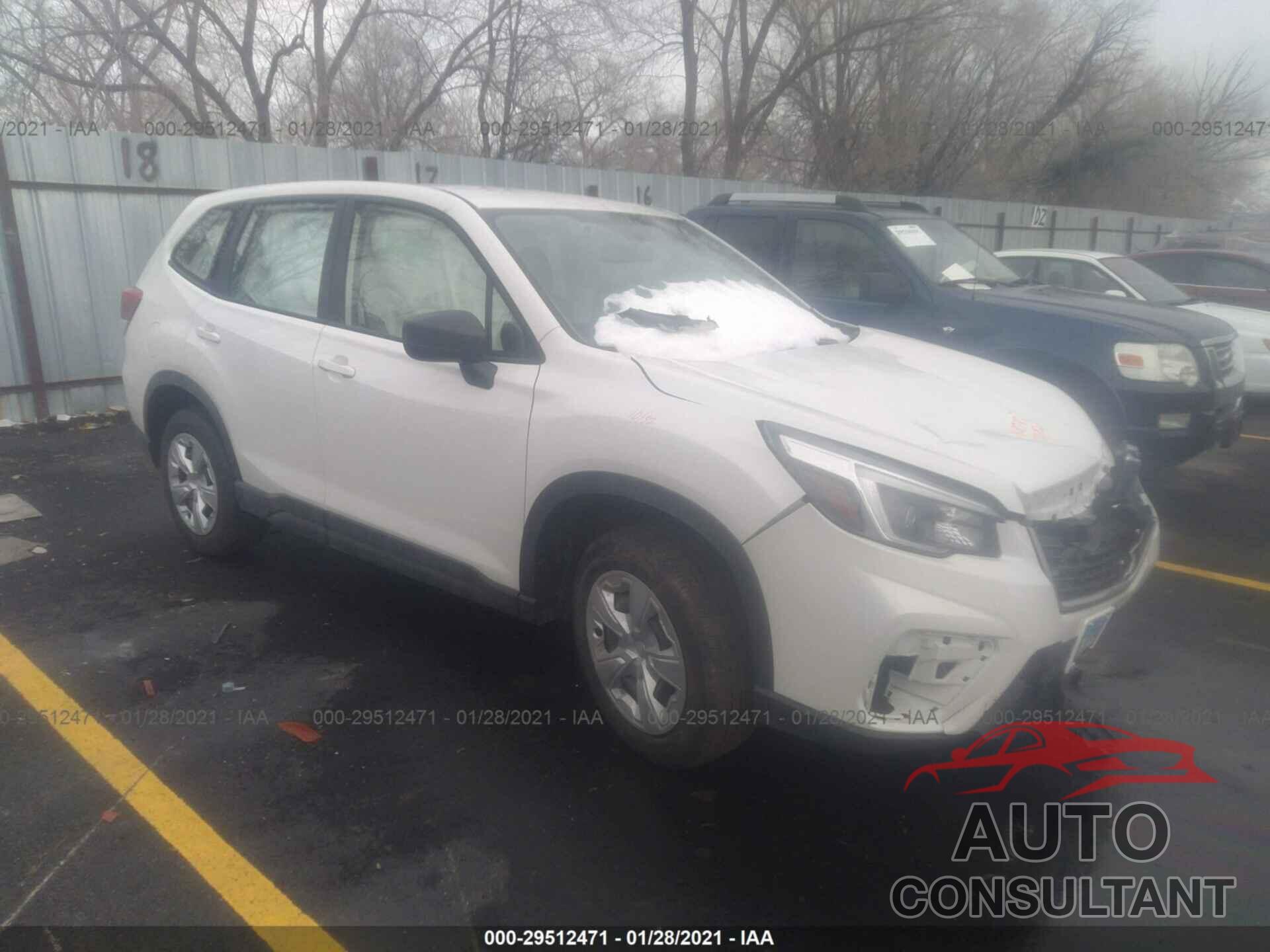 SUBARU FORESTER 2021 - JF2SKAAC1MH405875