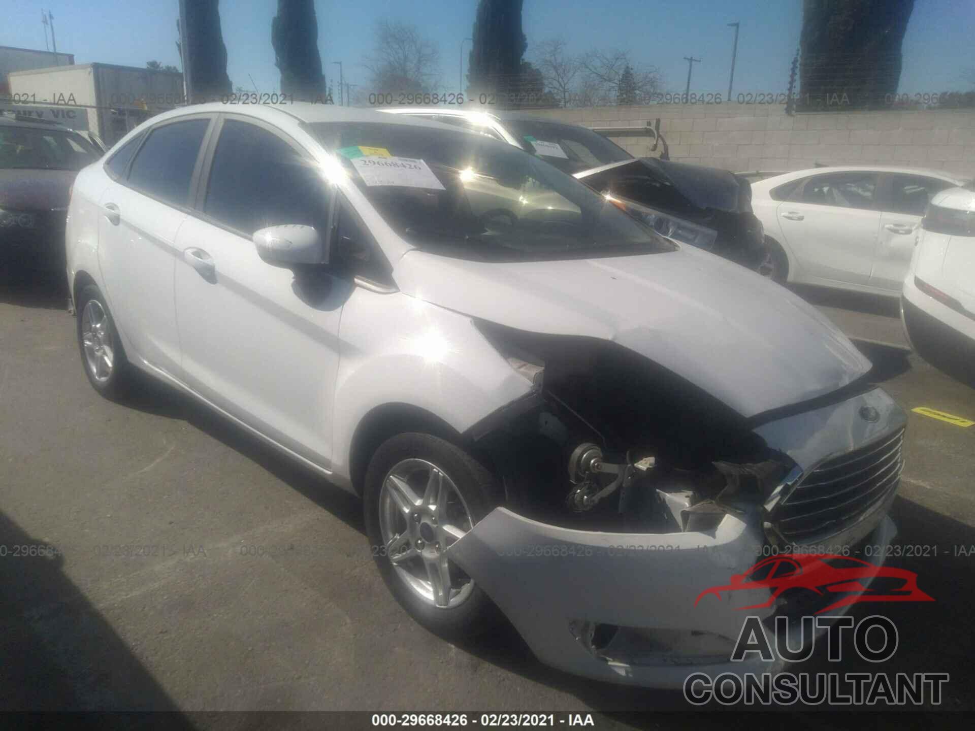 FORD FIESTA 2017 - 3FADP4BJ6HM128784