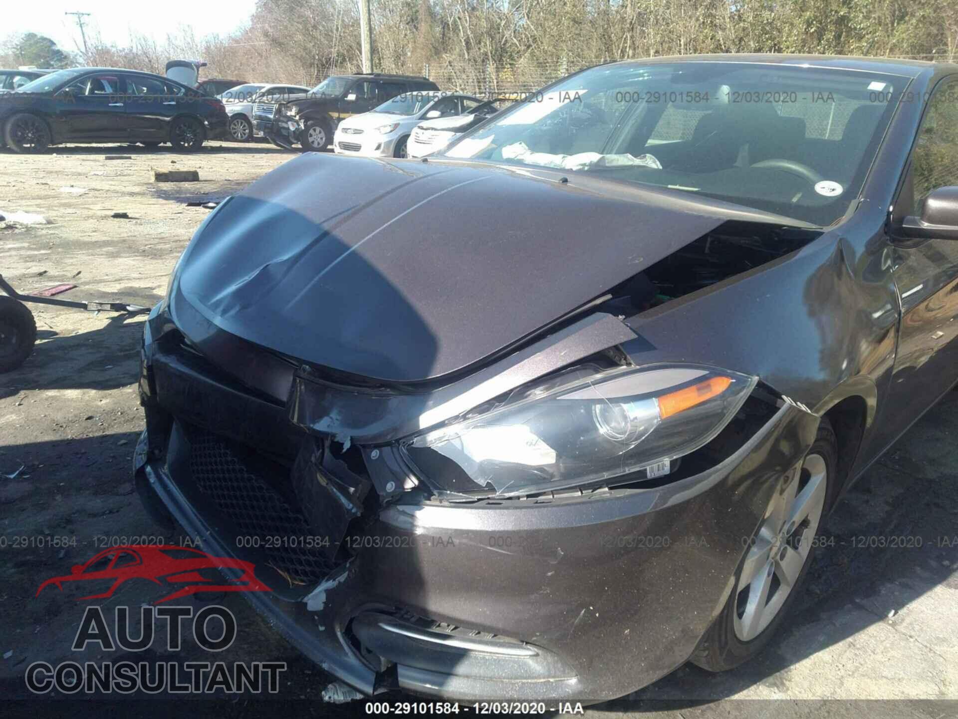 DODGE DART 2016 - 1C3CDFBB0GD577380