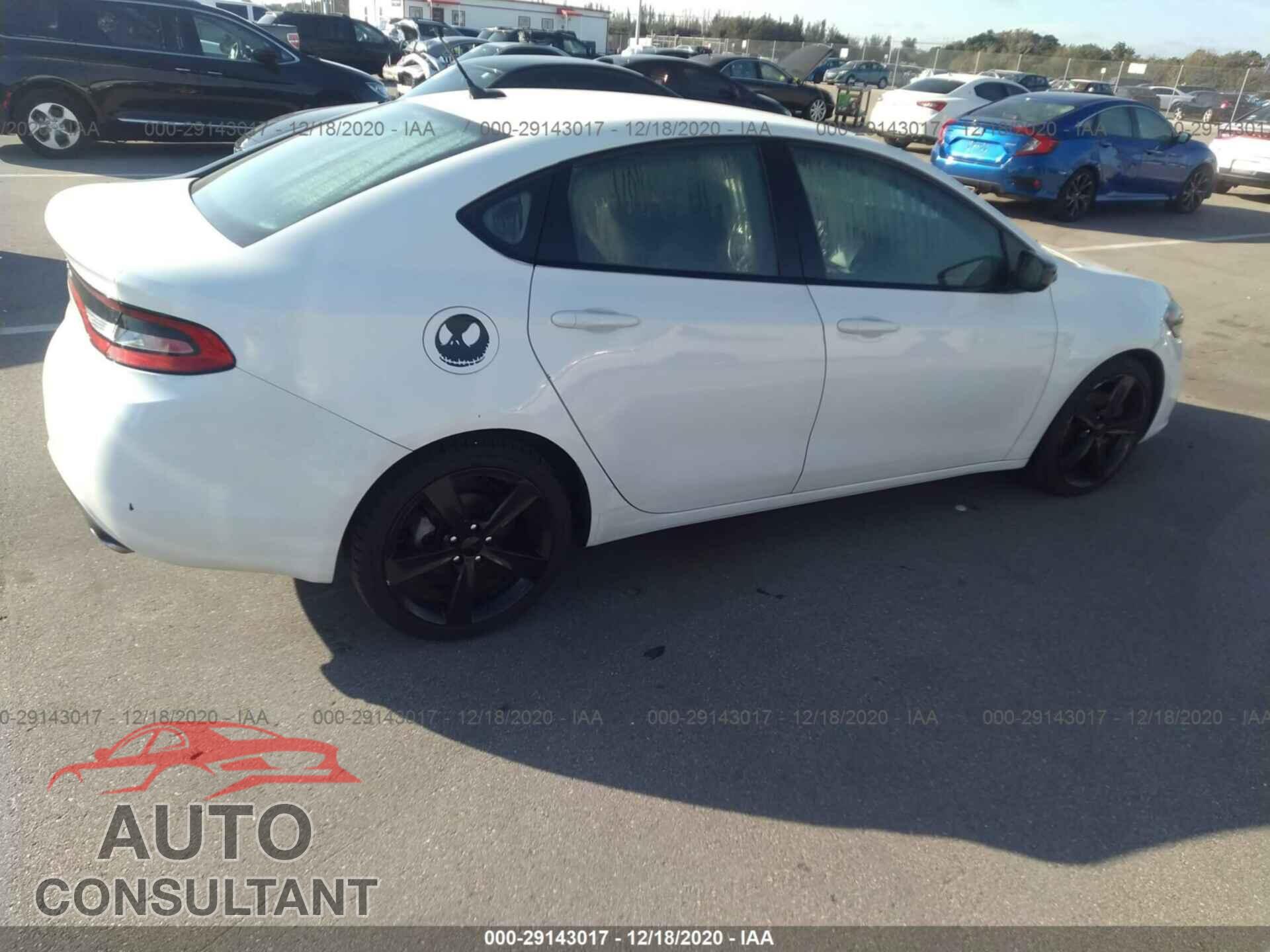 DODGE DART 2016 - 1C3CDFBB0GD530530