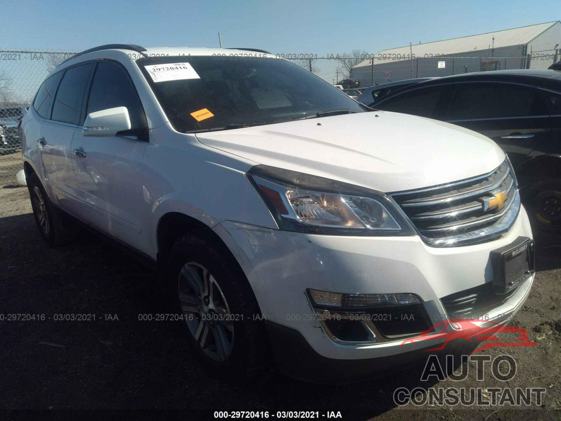 CHEVROLET TRAVERSE 2016 - 1GNKRHKD0GJ120390
