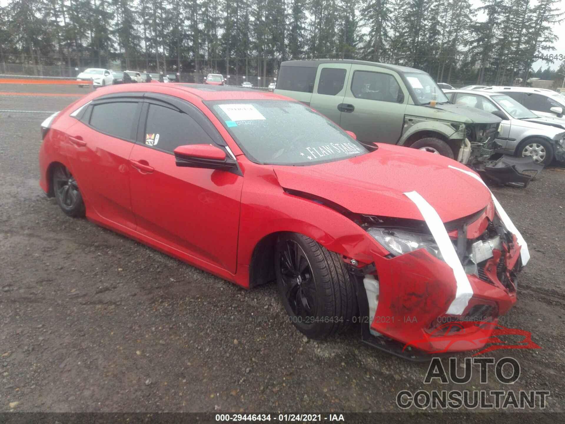 HONDA CIVIC HATCHBACK 2017 - SHHFK7H52HU425034