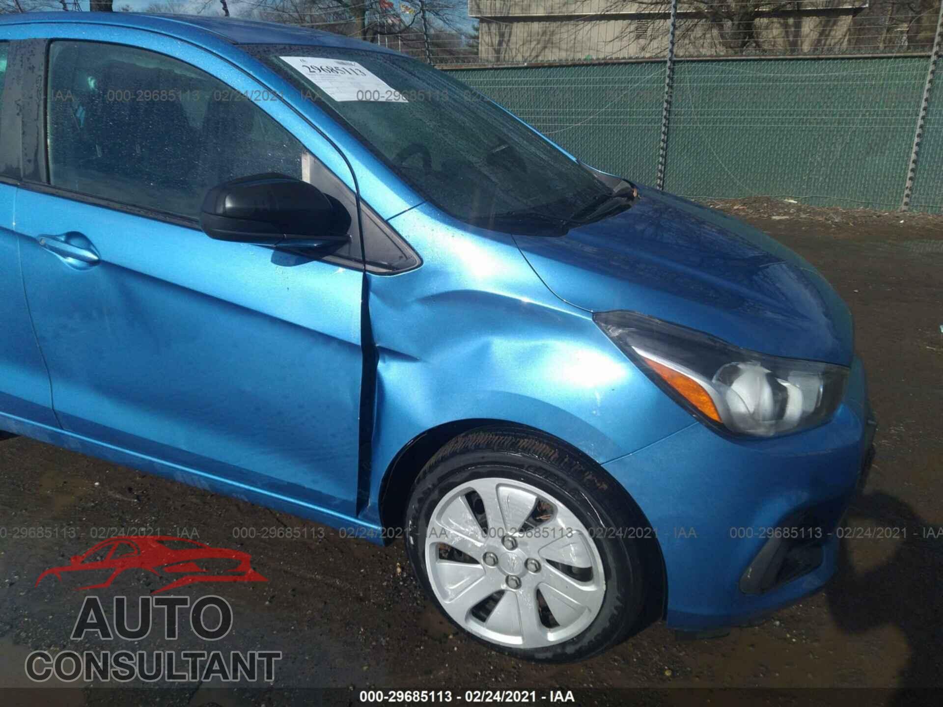 CHEVROLET SPARK 2017 - KL8CB6SA8HC840367