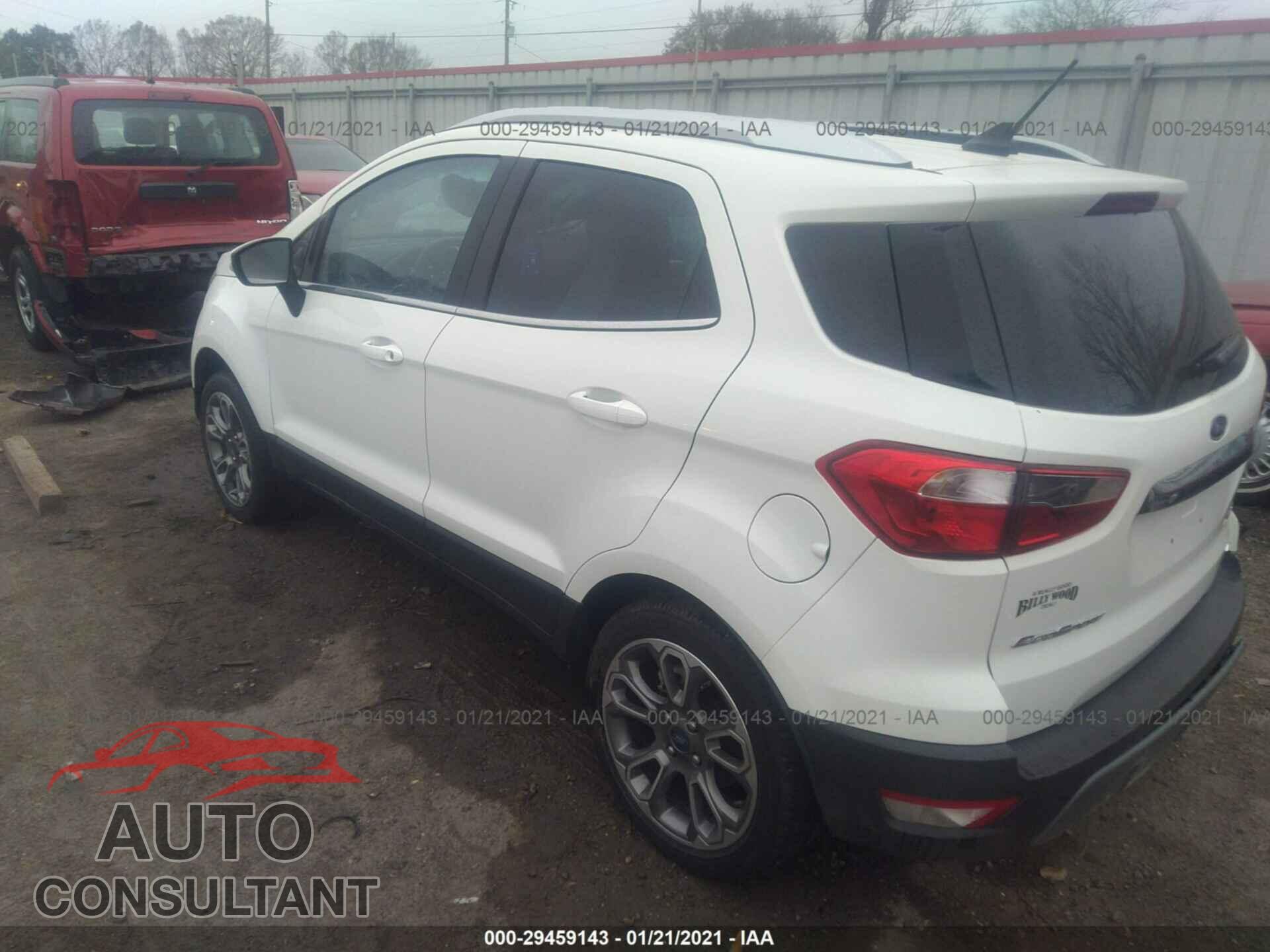 FORD ECOSPORT 2020 - MAJ6S3KLXLC351407