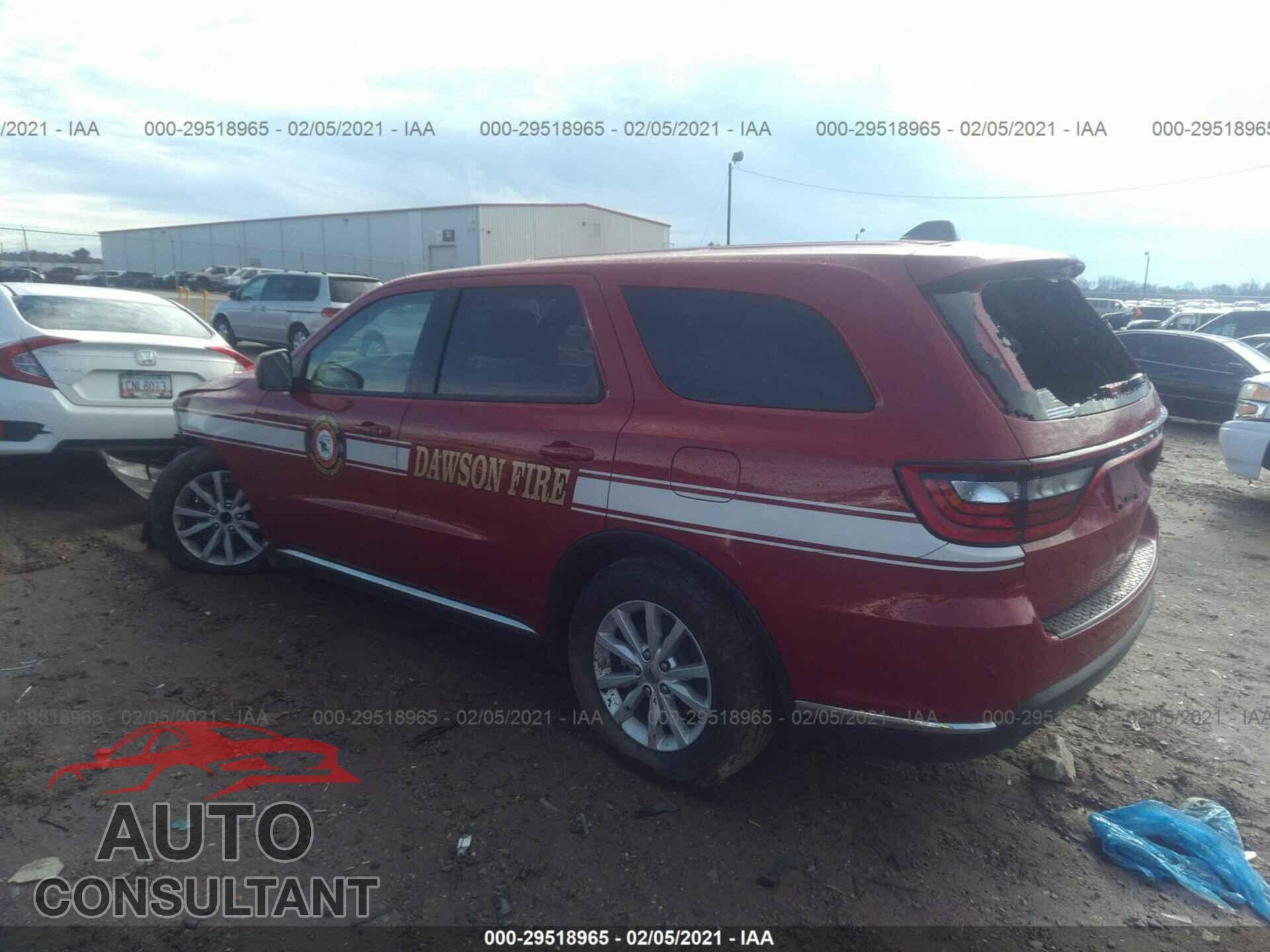 DODGE DURANGO 2019 - 1C4SDJFTXKC765061
