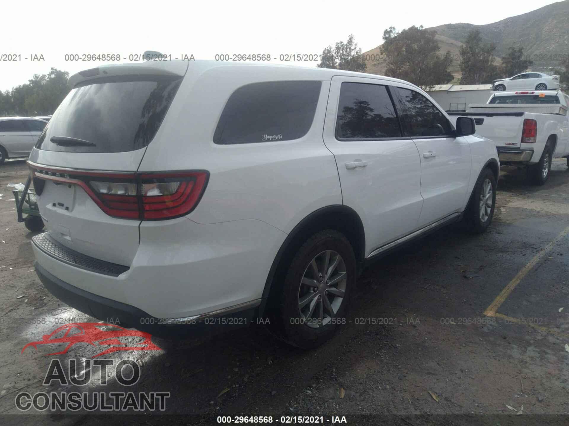DODGE DURANGO 2018 - 1C4RDHAG0JC474102