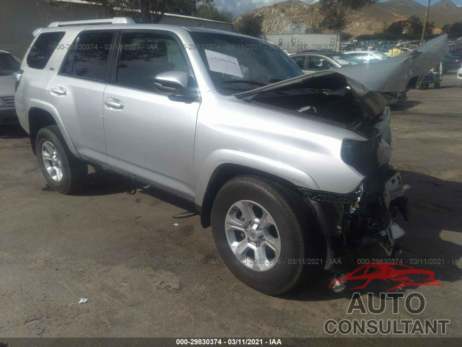 TOYOTA 4RUNNER 2016 - JTEZU5JR9G5147805