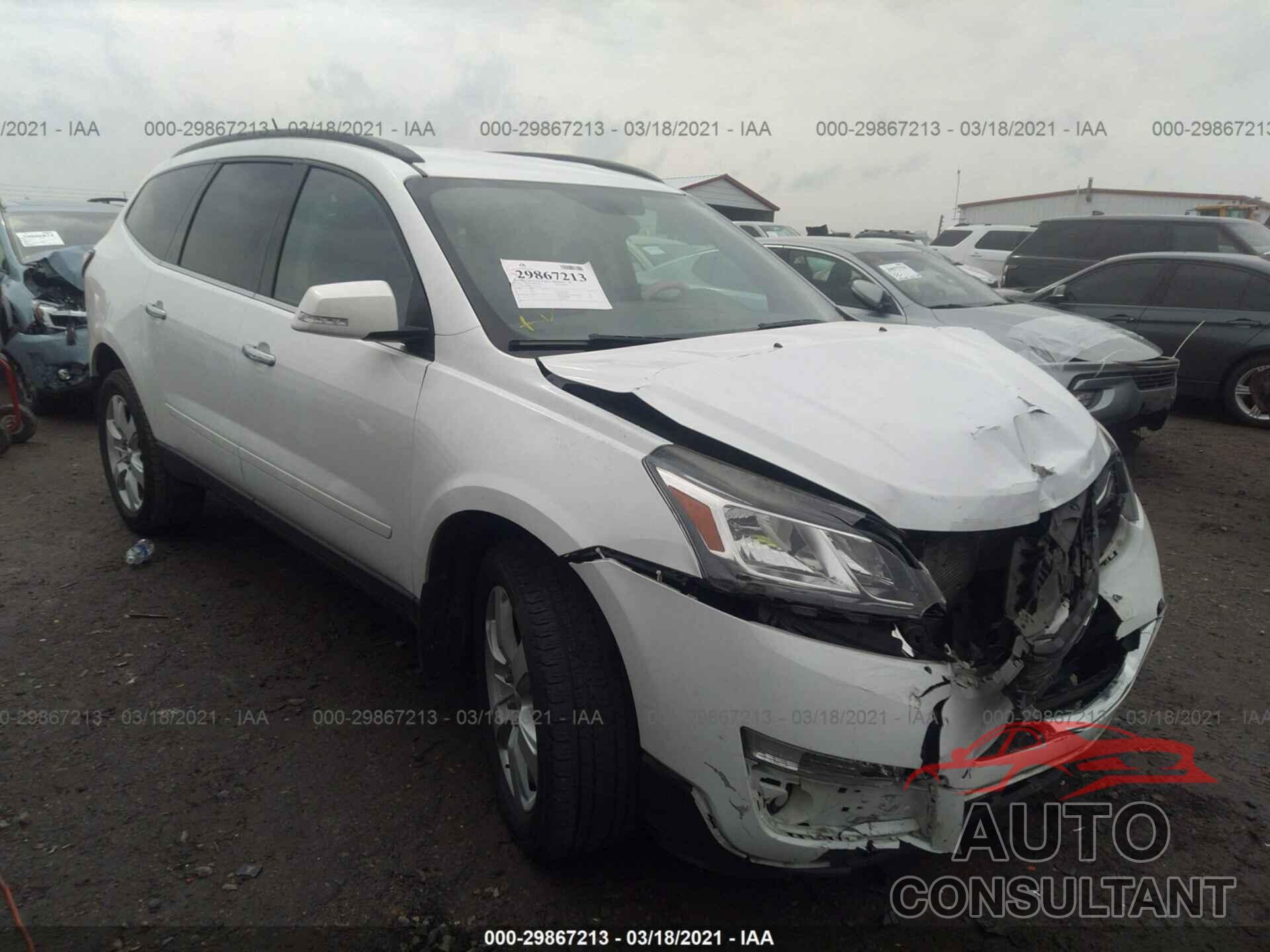 CHEVROLET TRAVERSE 2016 - 1GNKRGKD1GJ164540