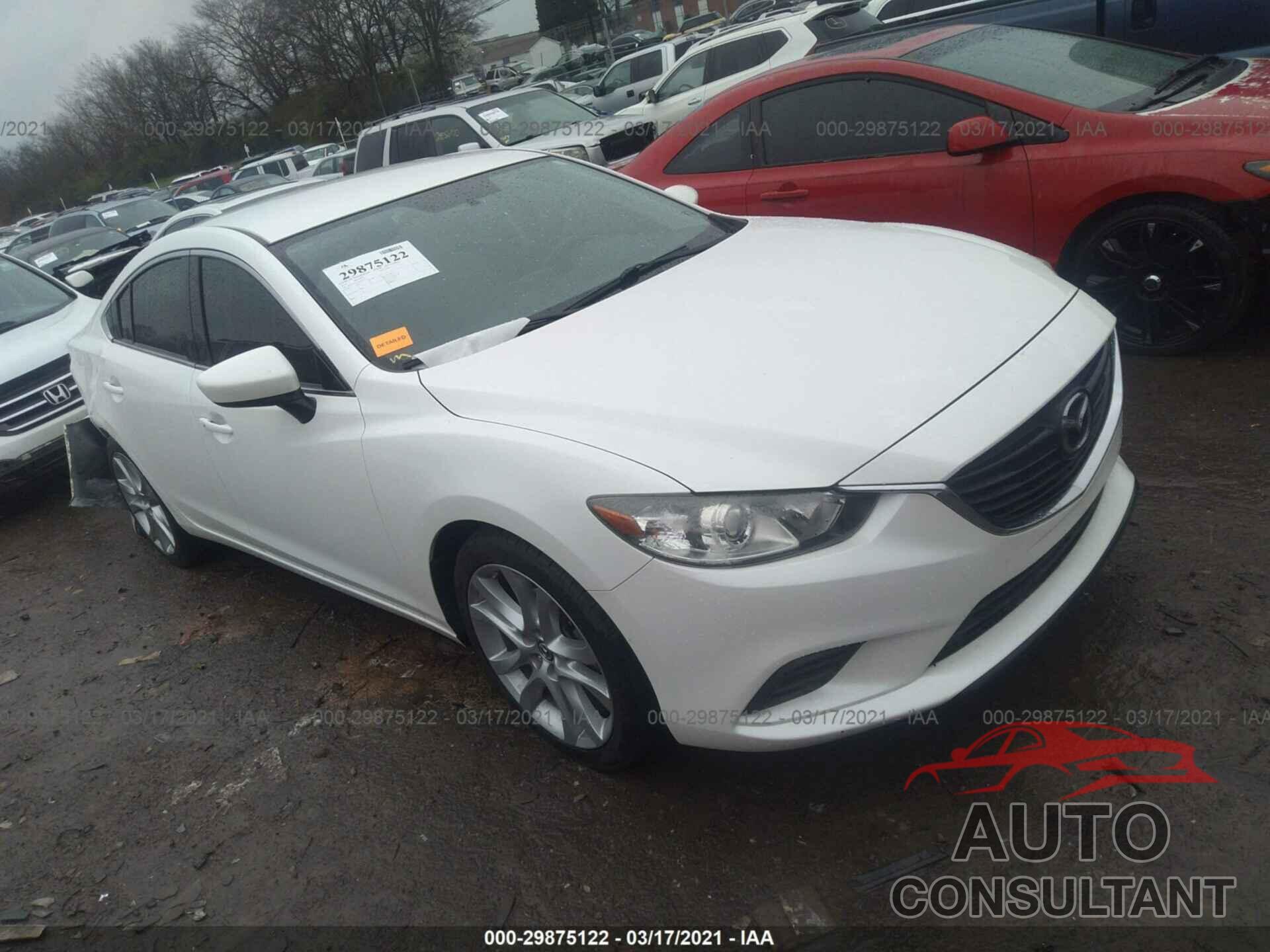 MAZDA MAZDA6 2016 - JM1GJ1V5XG1434257