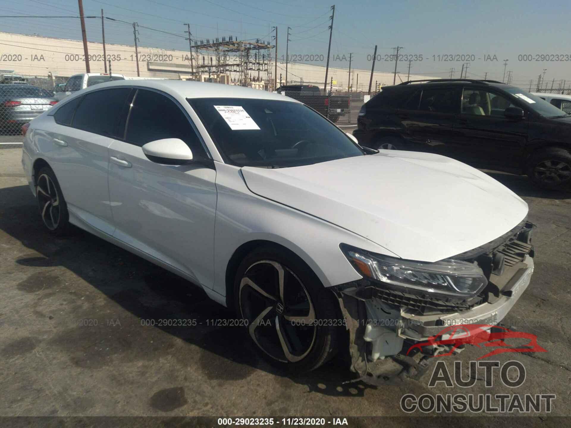 HONDA ACCORD SEDAN 2018 - 1HGCV1F38JA235507