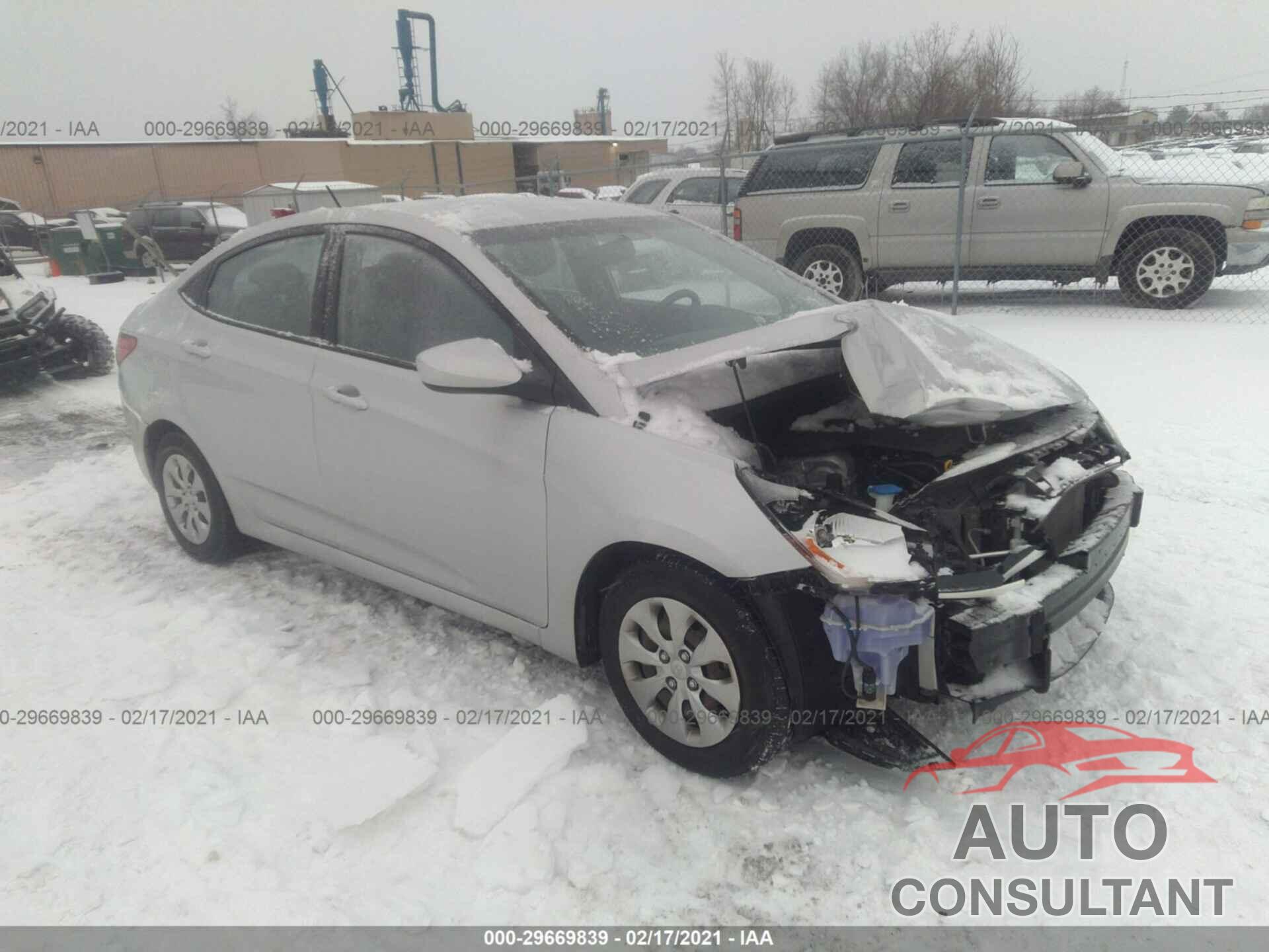HYUNDAI ACCENT 2016 - KMHCT4AE3GU041338