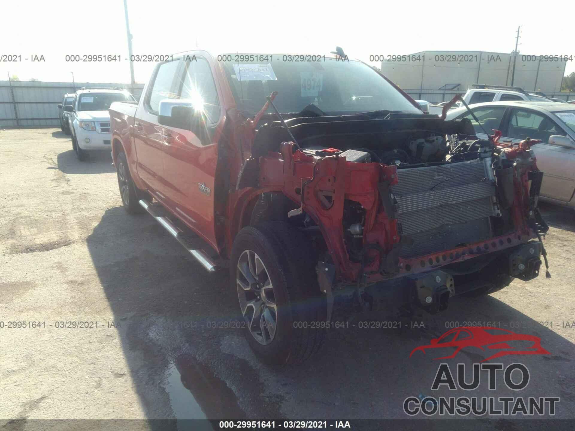 CHEVROLET SILVERADO 1500 2020 - 3GCPWCED8LG127783