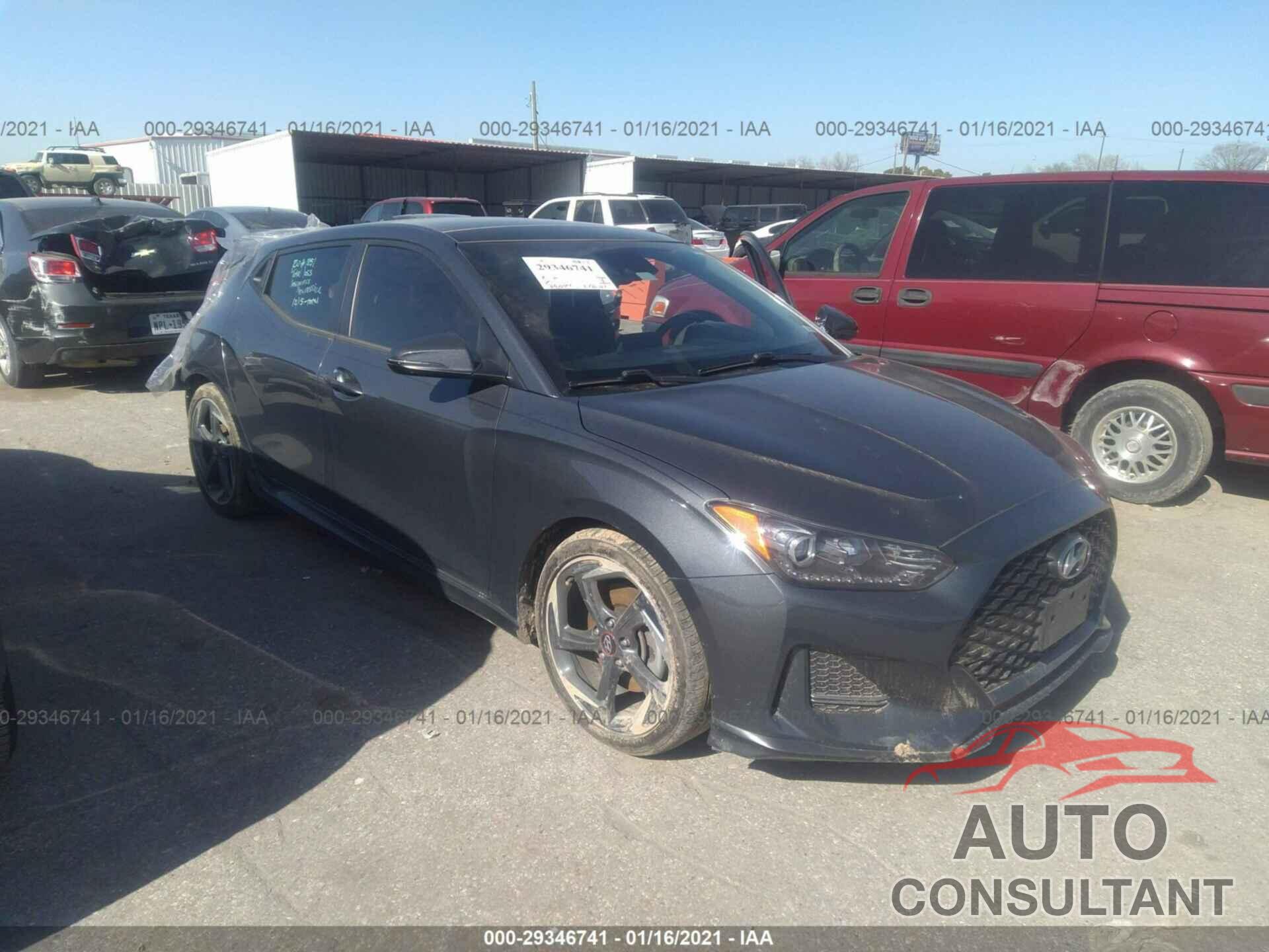 HYUNDAI VELOSTER 2019 - KMHTH6AB5KU007039