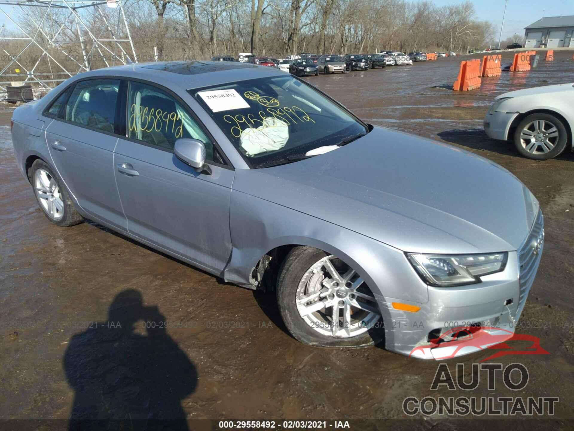 AUDI A4 2017 - WAUANAF49HN031331