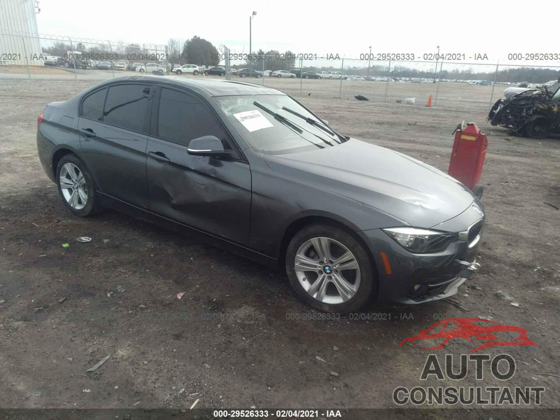 BMW 3 SERIES 2016 - WBA8E9G54GNT86152