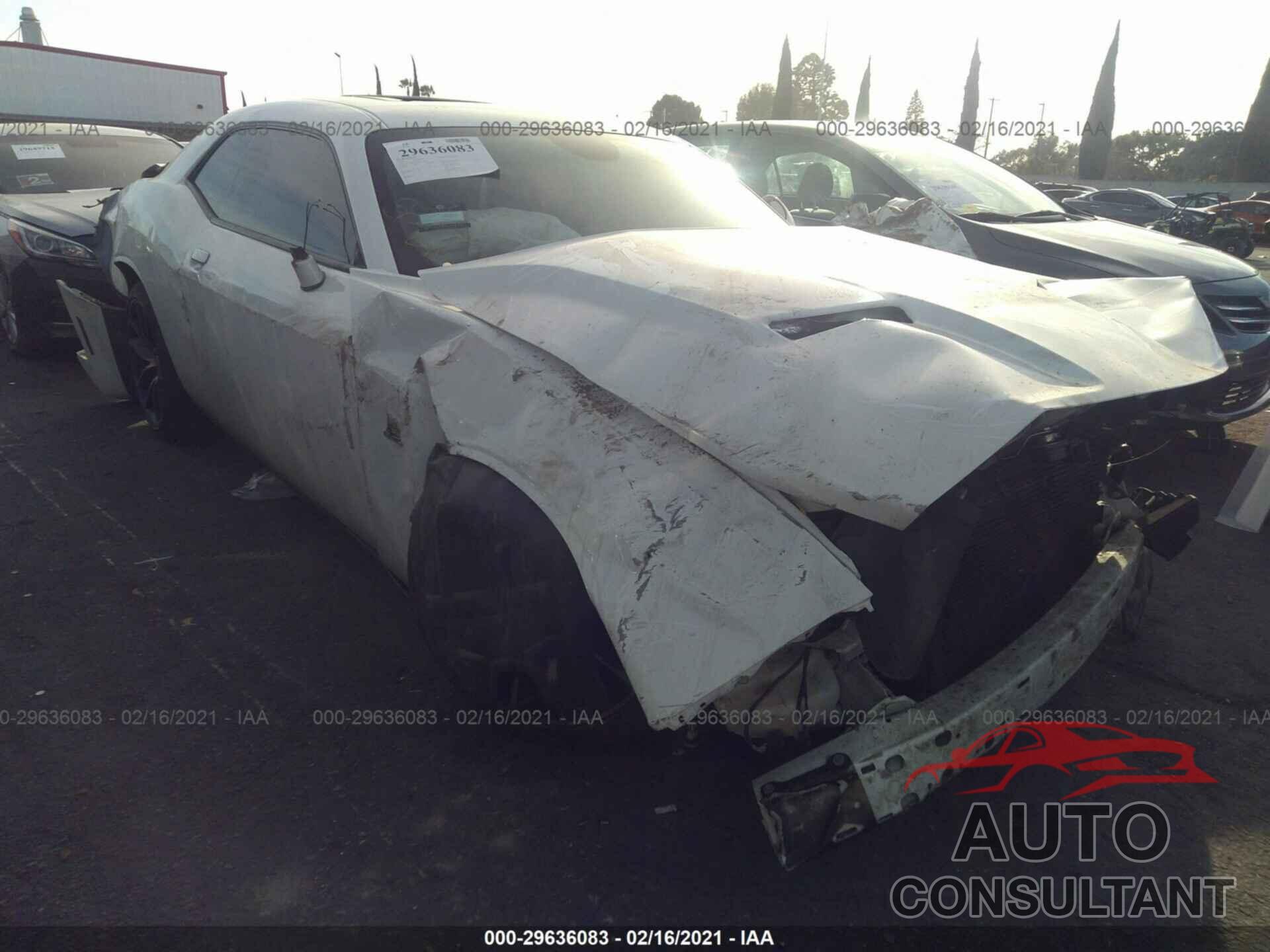DODGE CHALLENGER 2016 - 2C3CDZFJ9GH289119