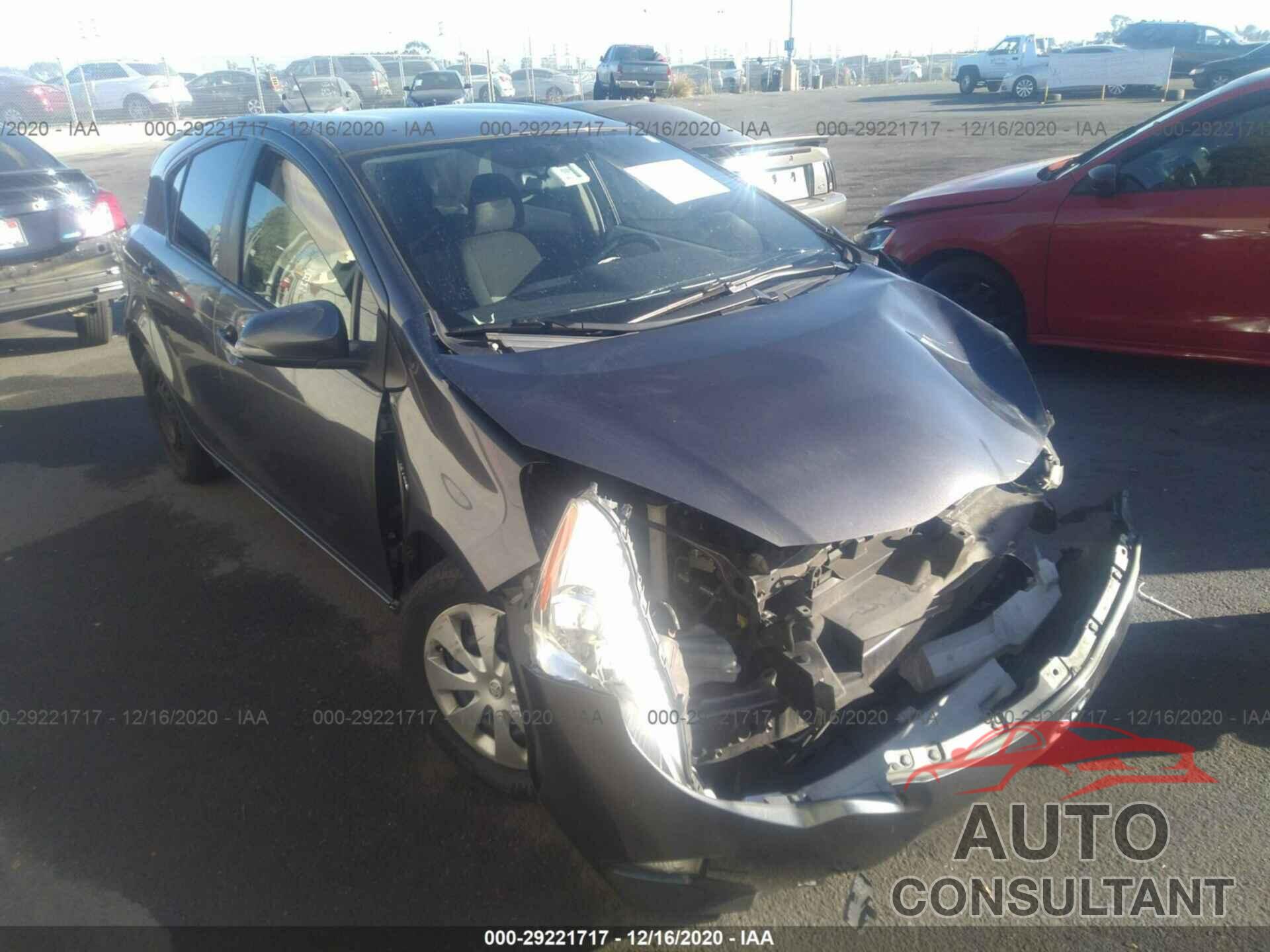TOYOTA PRIUS C 2014 - JTDKDTB31E1085325