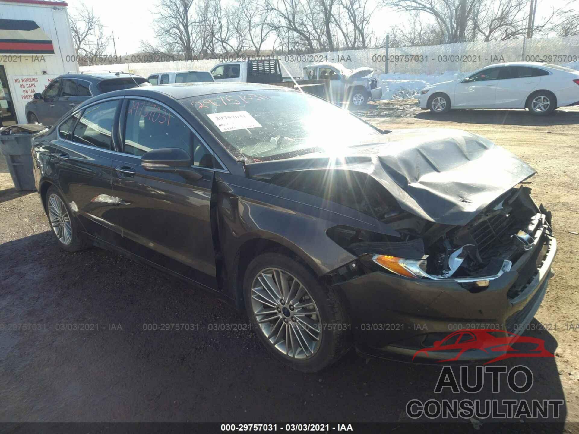 FORD FUSION 2016 - 3FA6P0T96GR309195
