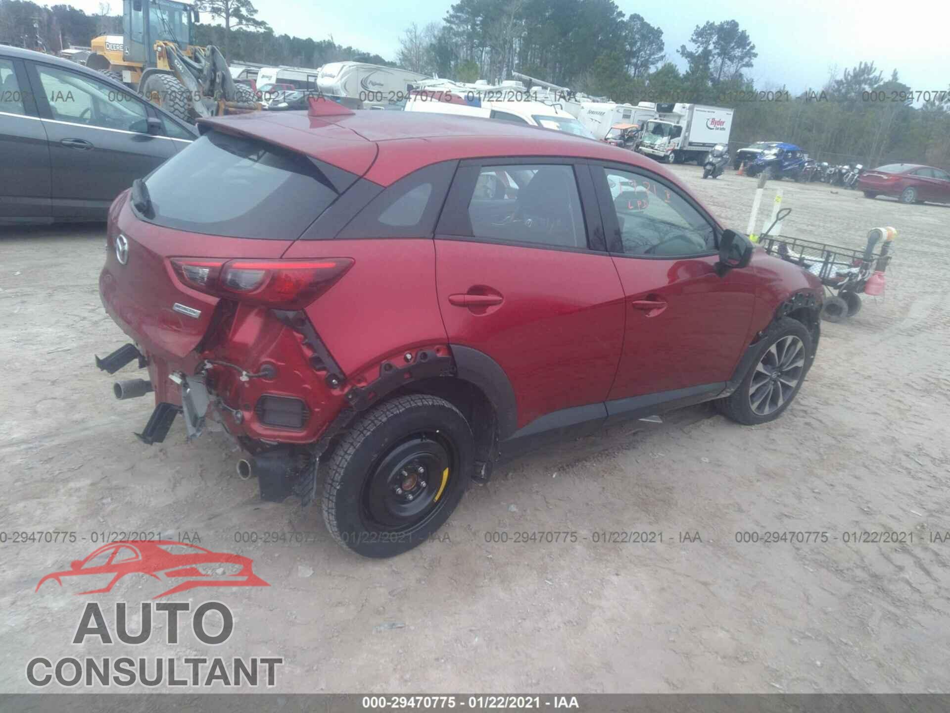 MAZDA CX-3 2019 - JM1DKDC72K1454792