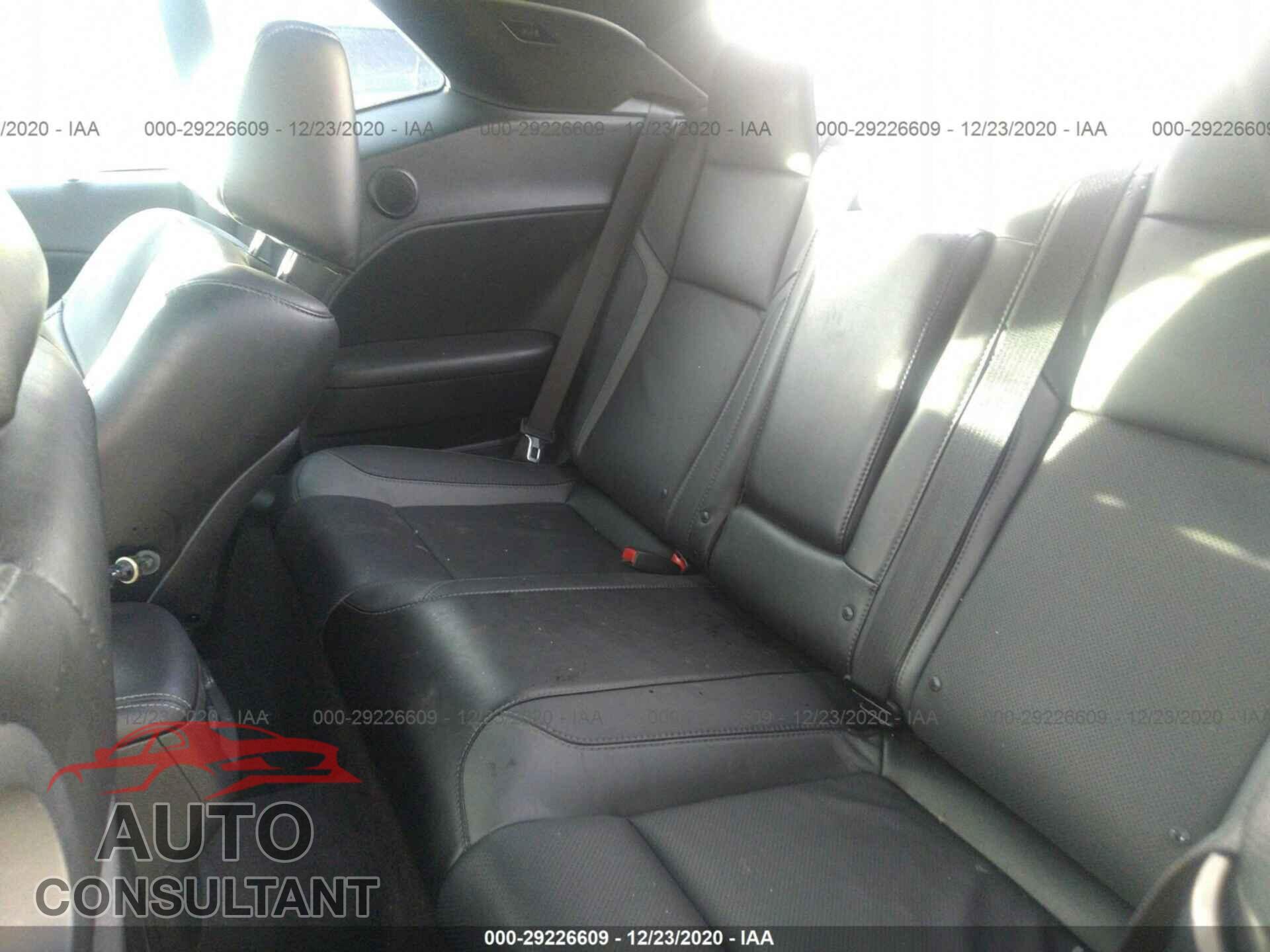 DODGE CHALLENGER 2017 - 2C3CDZAGXHH633800