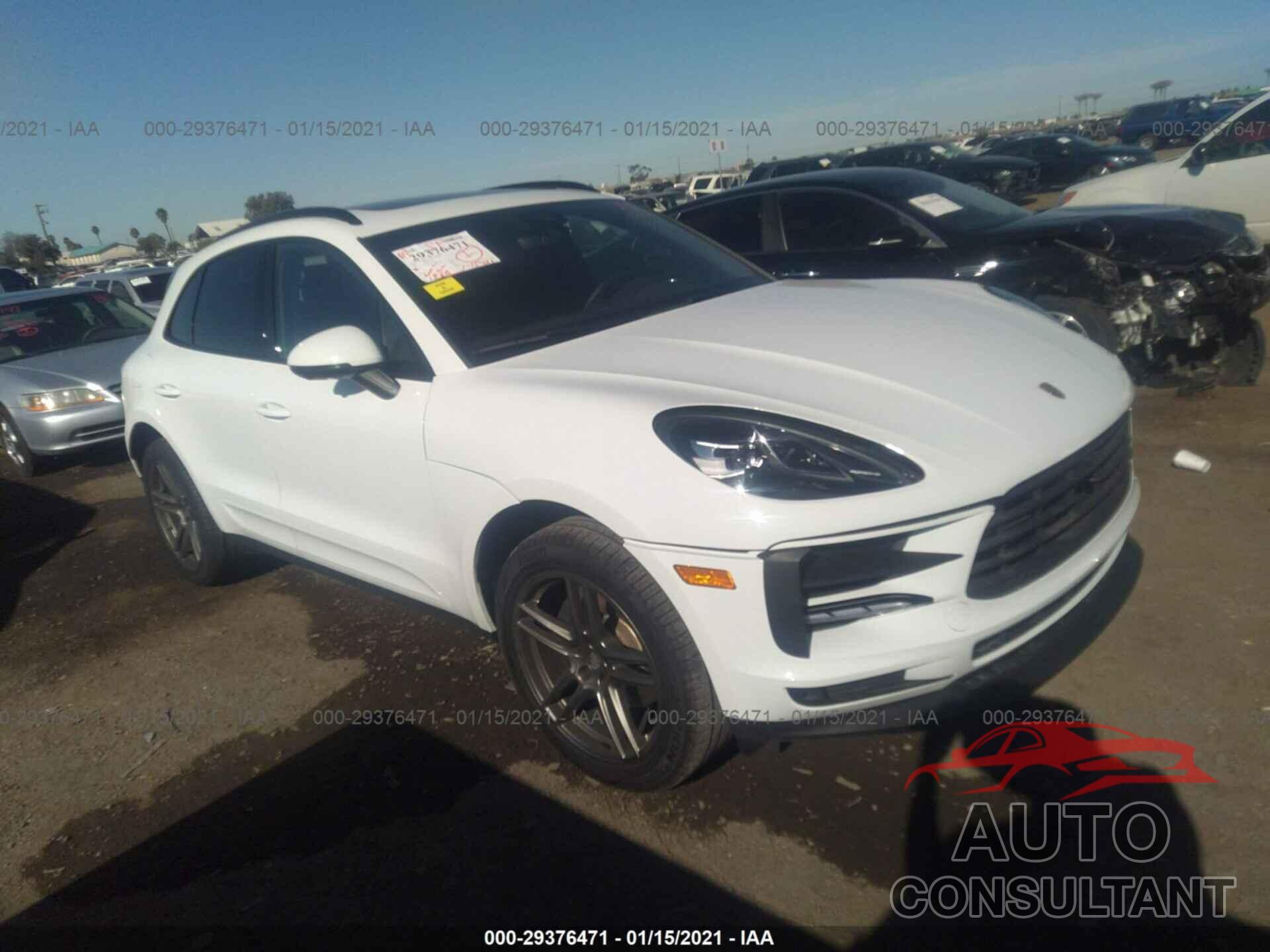 PORSCHE MACAN 2020 - WP1AA2A51LLB01816