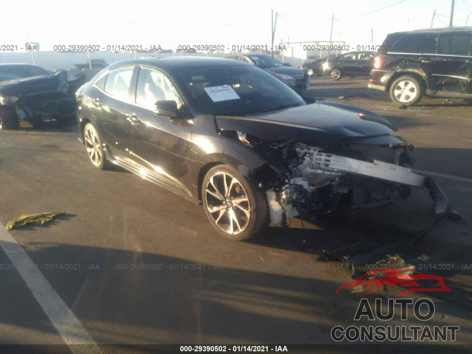 HONDA CIVIC HATCHBACK 2017 - SHHFK7H99HU225707