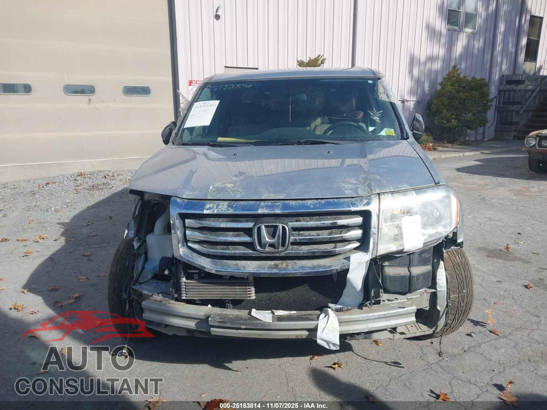 HONDA PILOT 2013 - 5FNYF4H44DB049077
