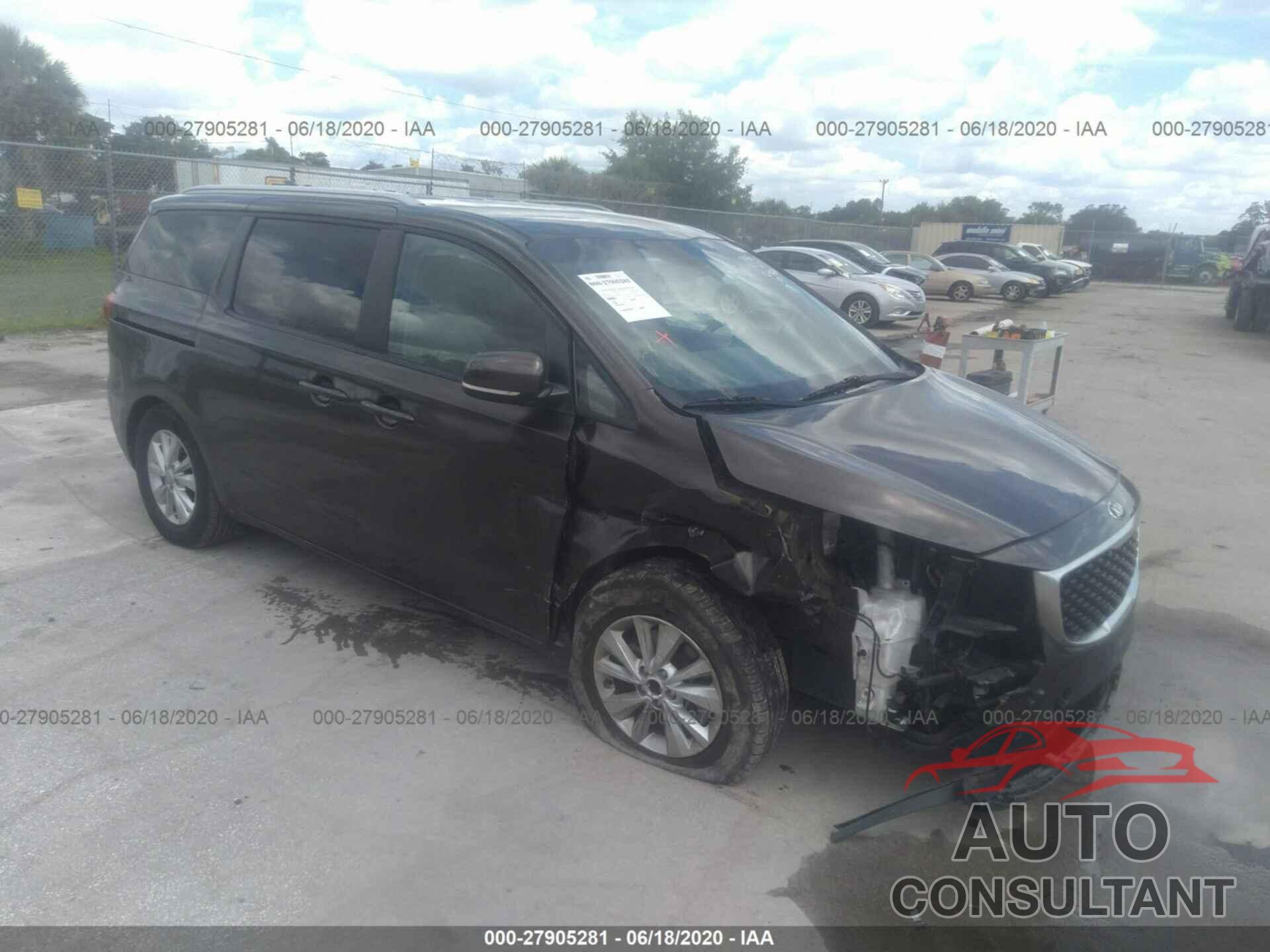 KIA Sedona 2016 - KNDMB5C13G6129368