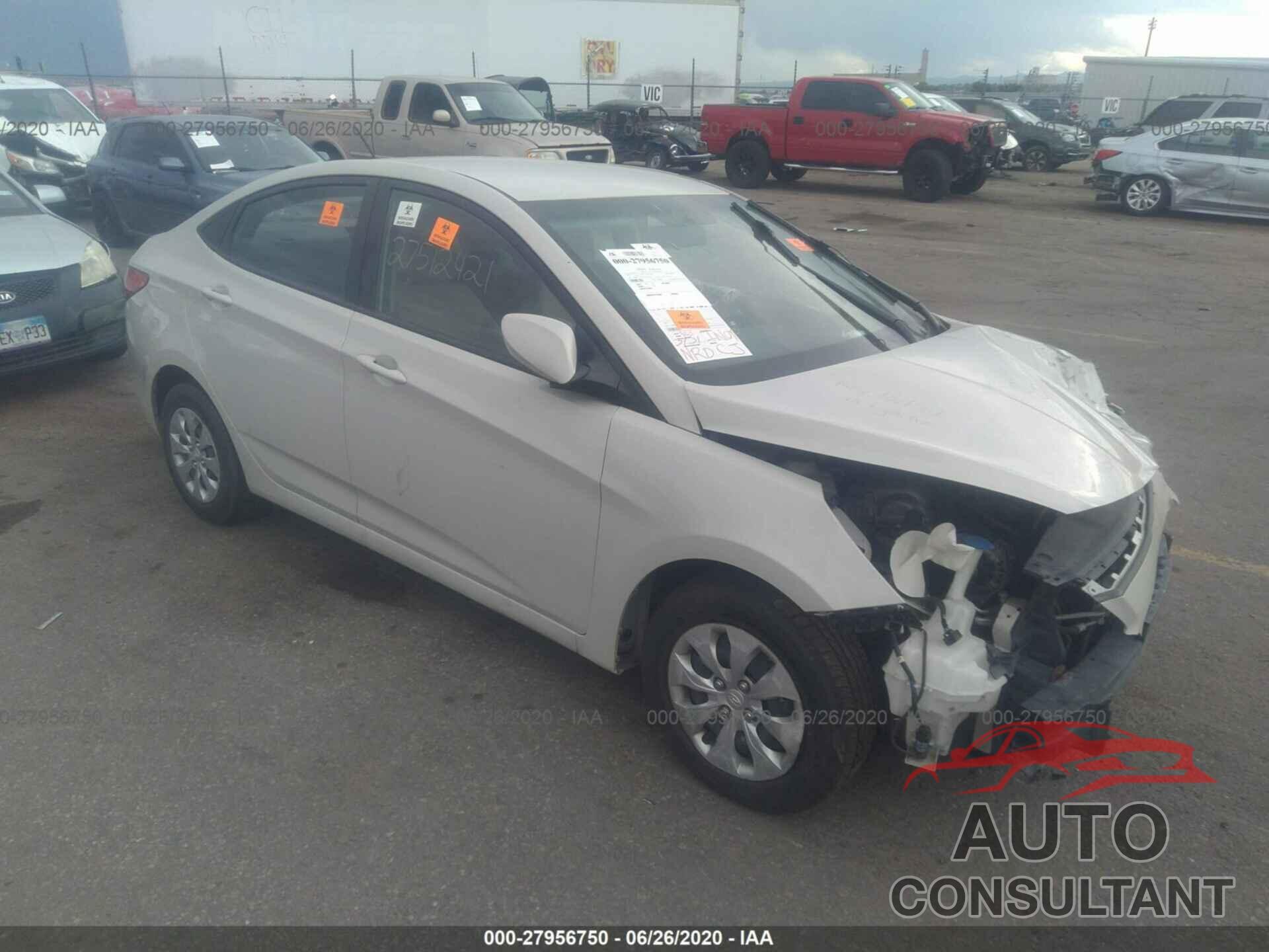 Hyundai Accent 2017 - KMHCT4AE5HU172076