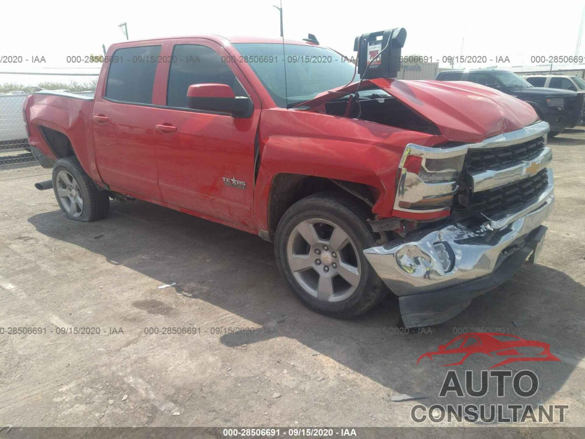 CHEVROLET SILVERADO 1500 2018 - 3GCPCREC0JG512092