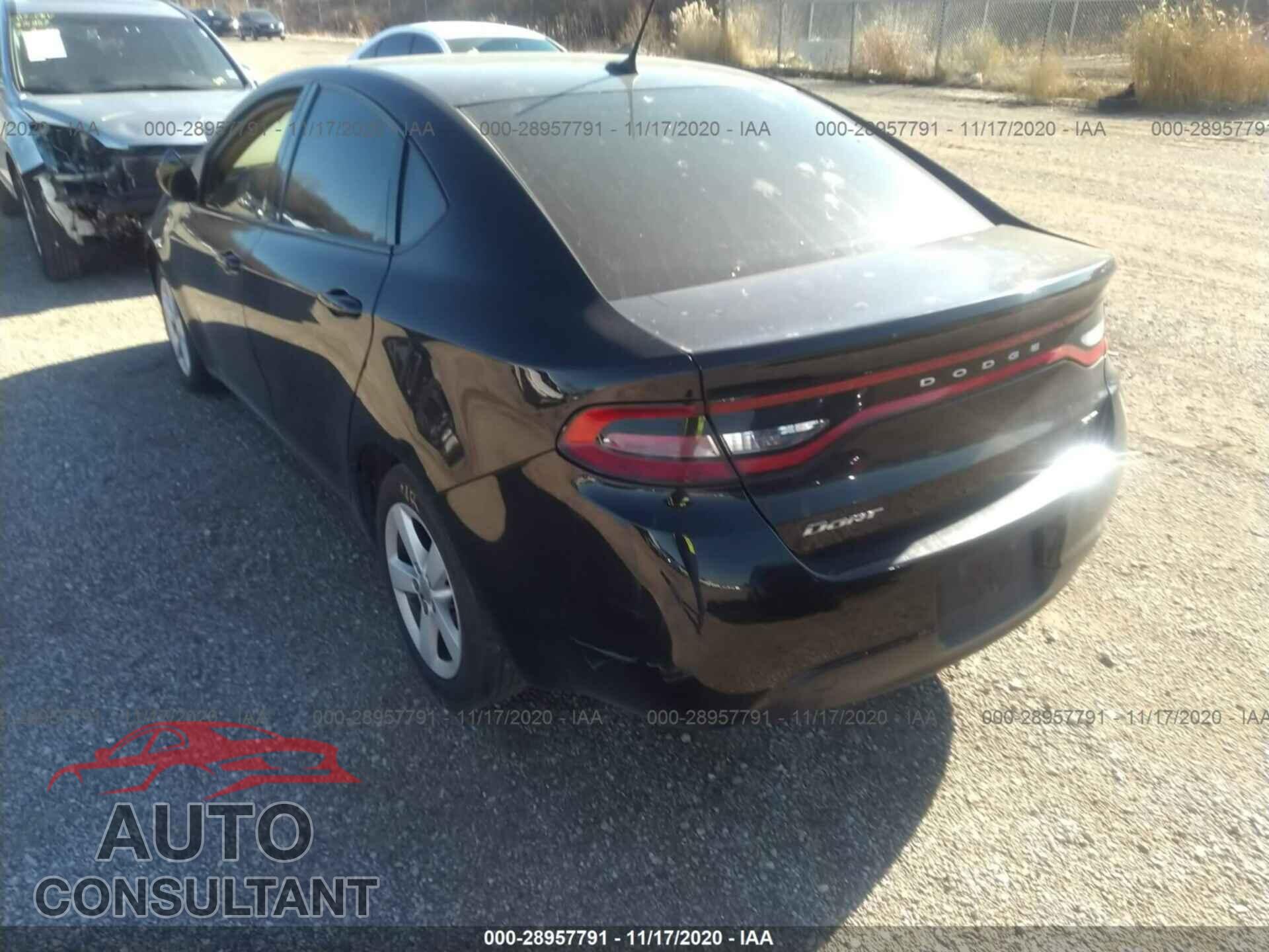 DODGE DART 2016 - 1C3CDFBB5GD762136