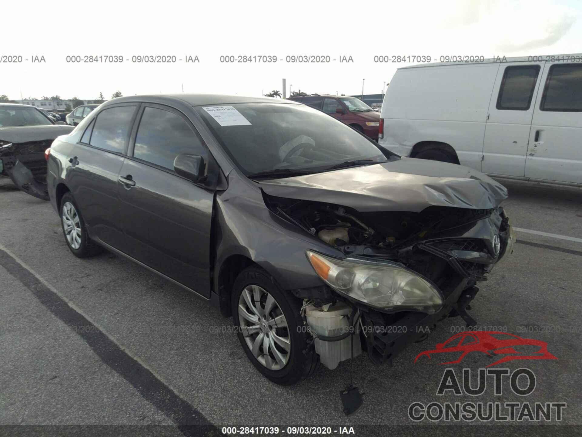 TOYOTA COROLLA 2012 - 5YFBU4EE8CP013159