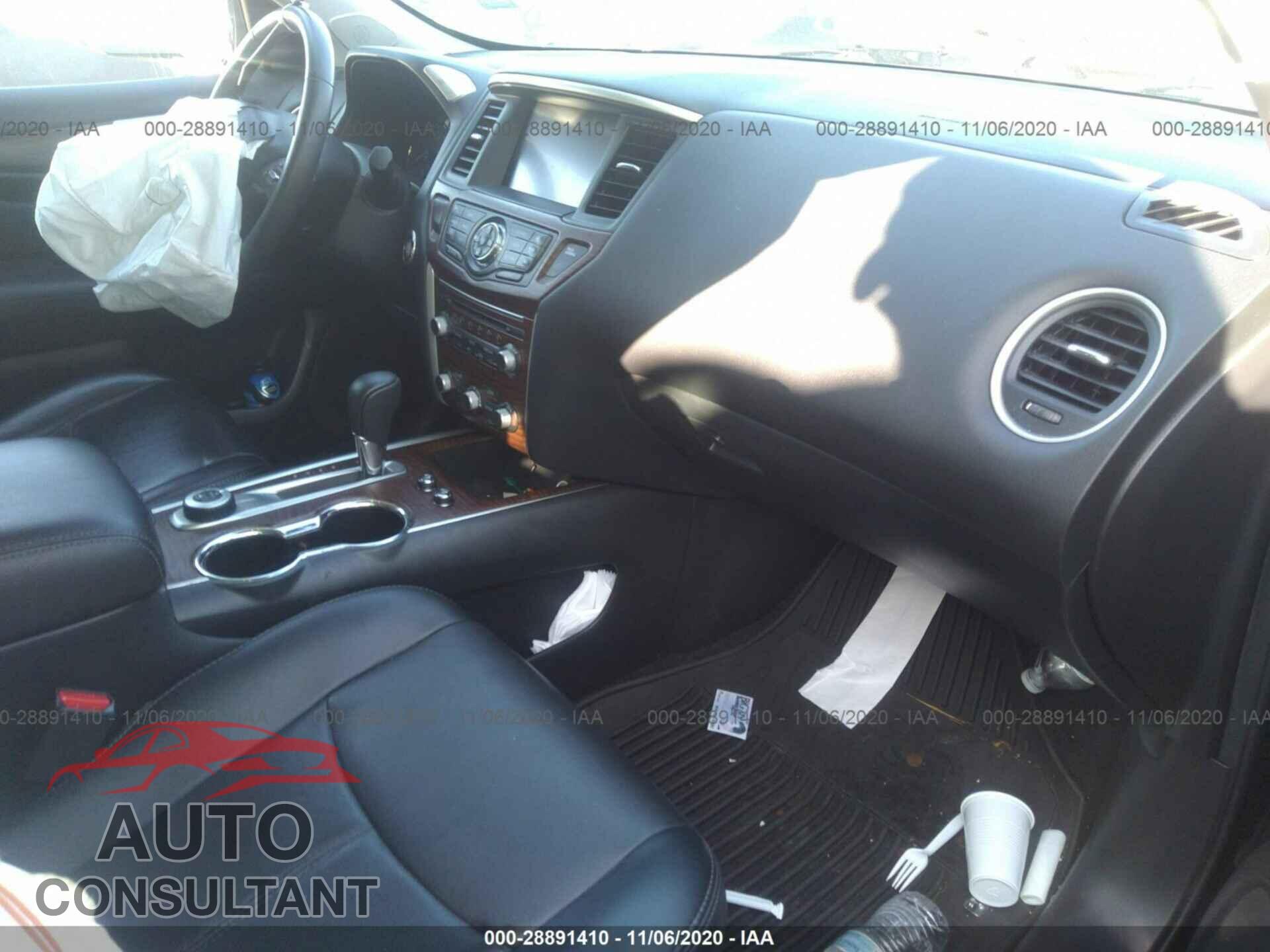 NISSAN PATHFINDER 2017 - 5N1DR2MM1HC914280