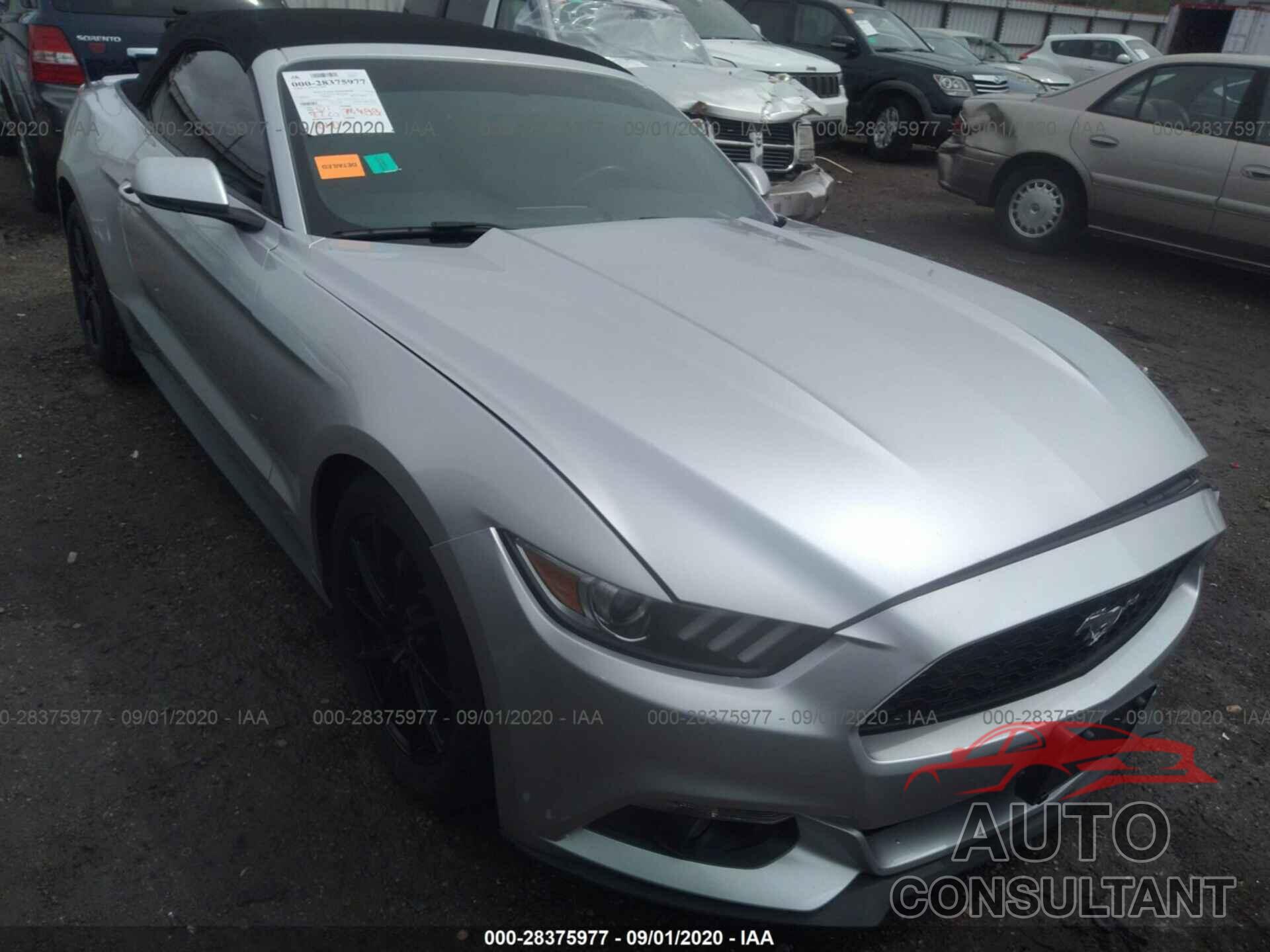 FORD MUSTANG 2017 - 1FATP8UH3H5287622