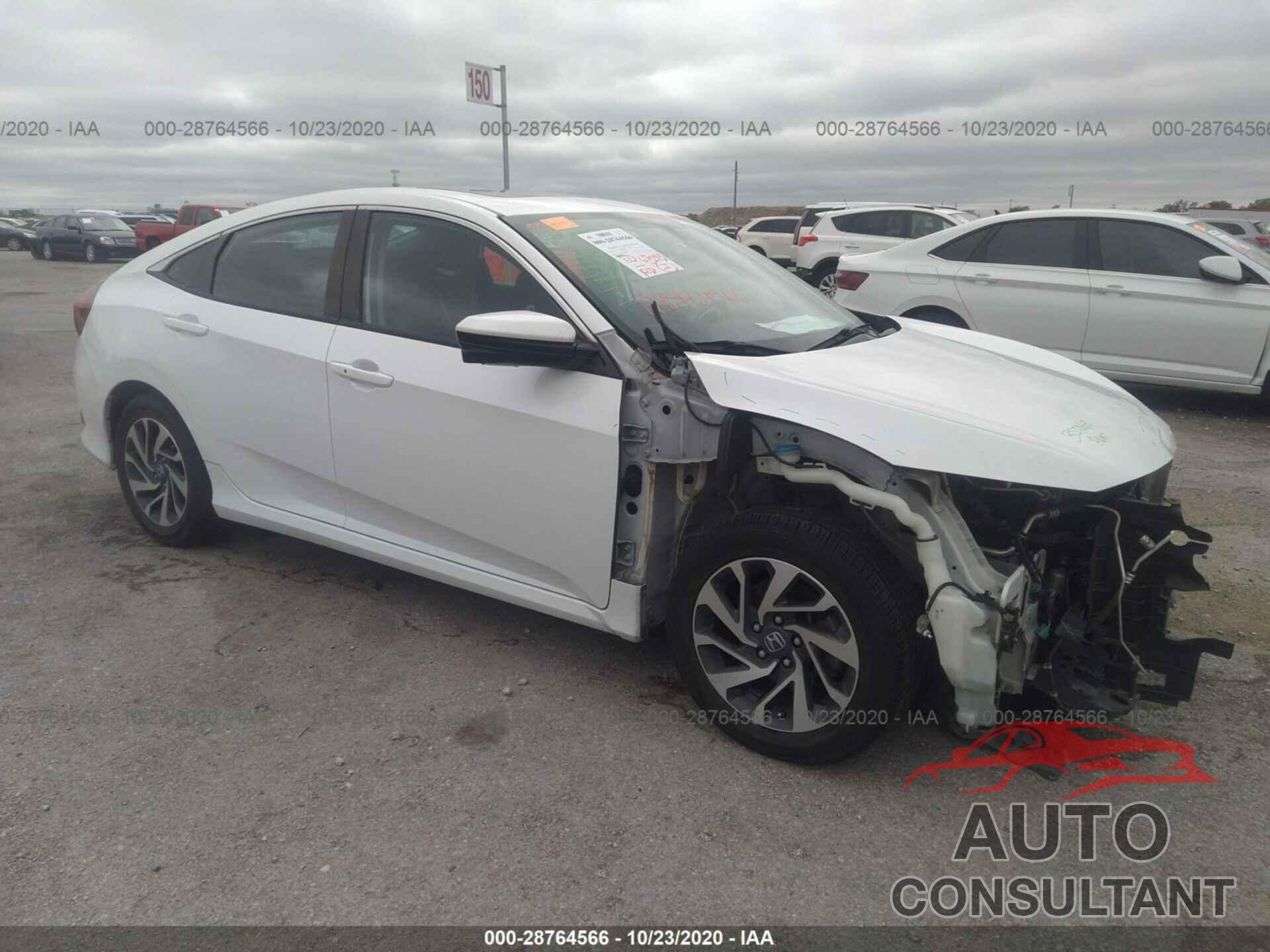 HONDA CIVIC SEDAN 2016 - 19XFC2F73GE028667