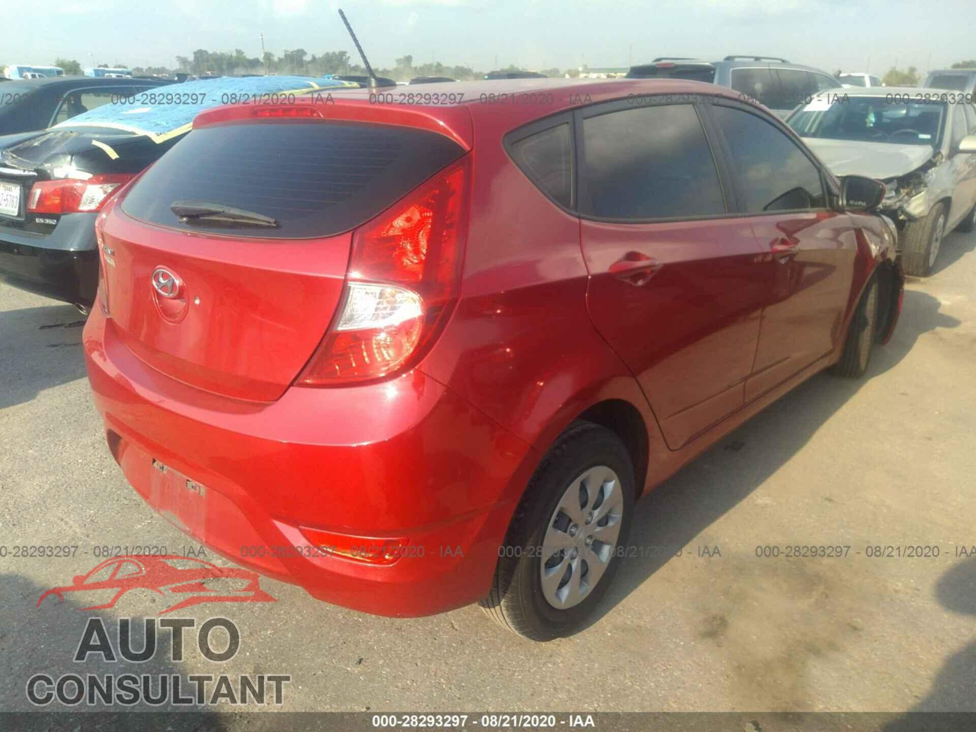 HYUNDAI ACCENT 2017 - KMHCT5AE2HU325633