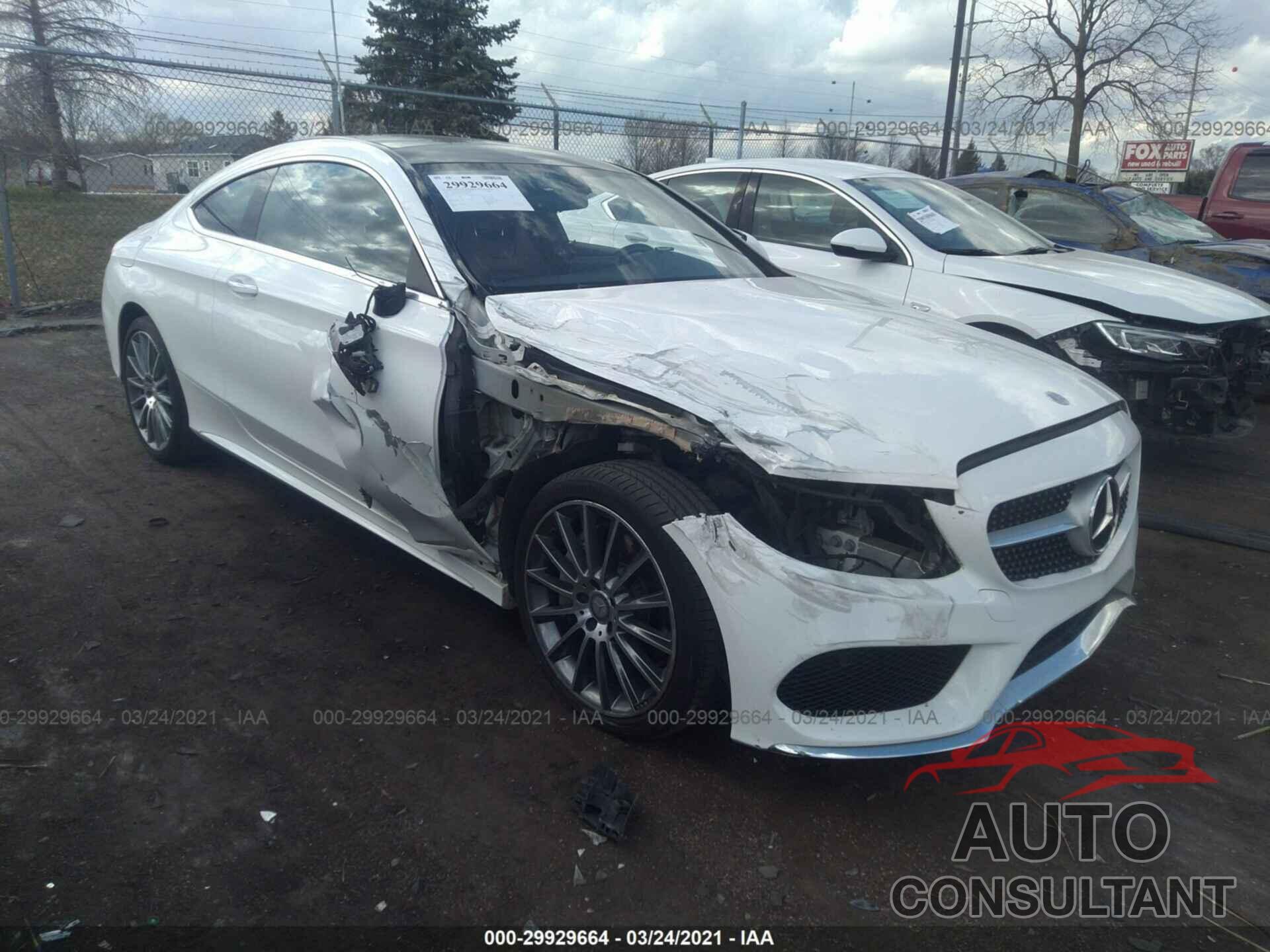 MERCEDES-BENZ C-CLASS 2017 - WDDWJ4JB1HF359550