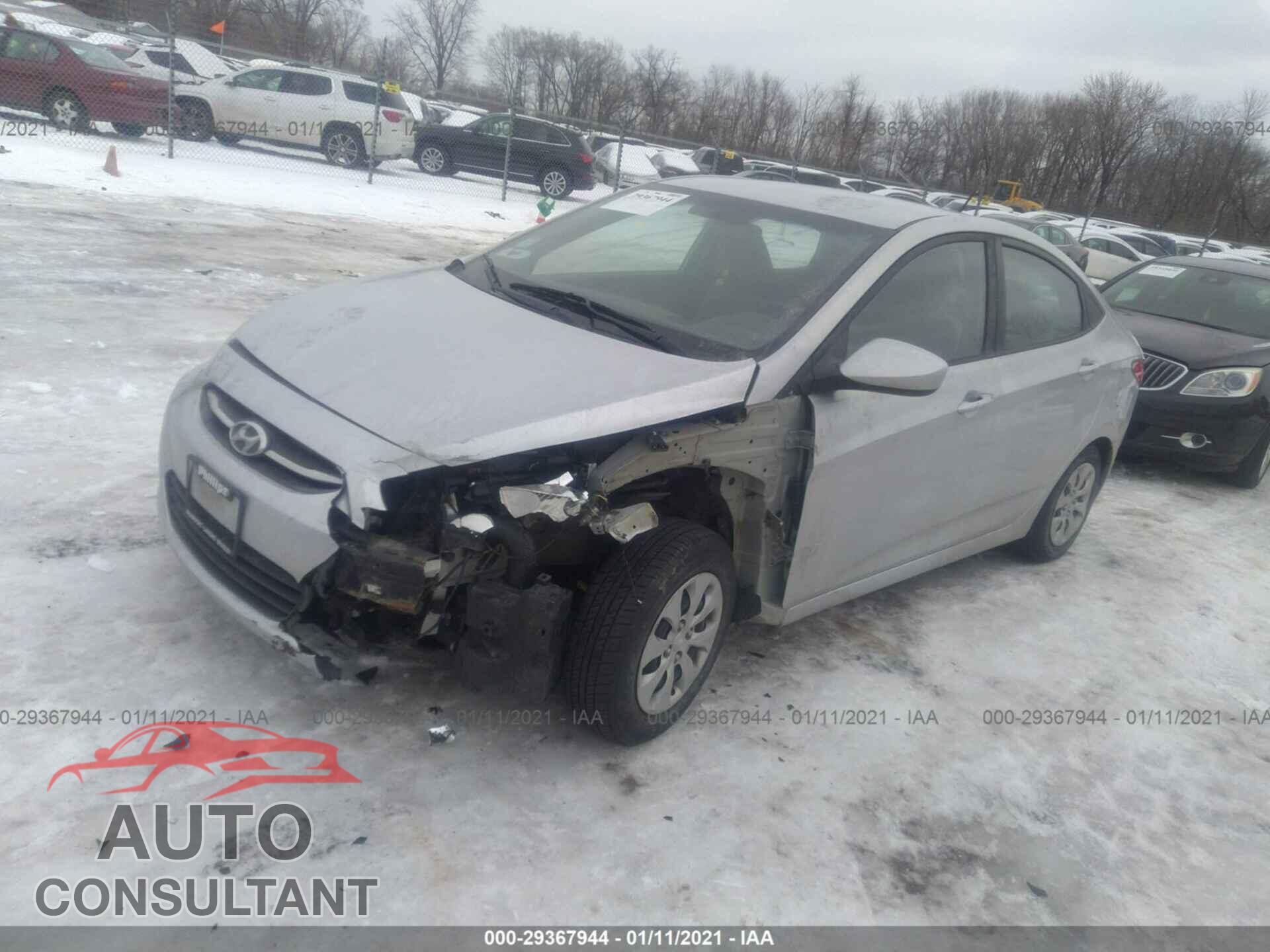 HYUNDAI ACCENT 2016 - KMHCT4AE2GU128339