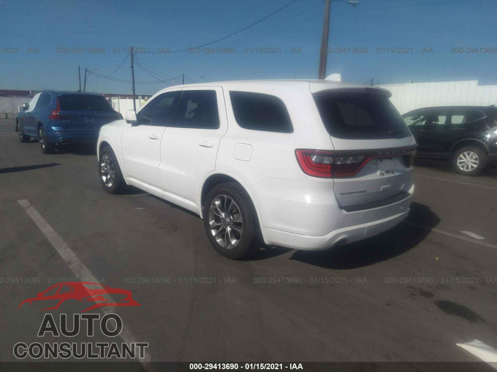 DODGE DURANGO 2019 - 1C4RDHDG2KC647373