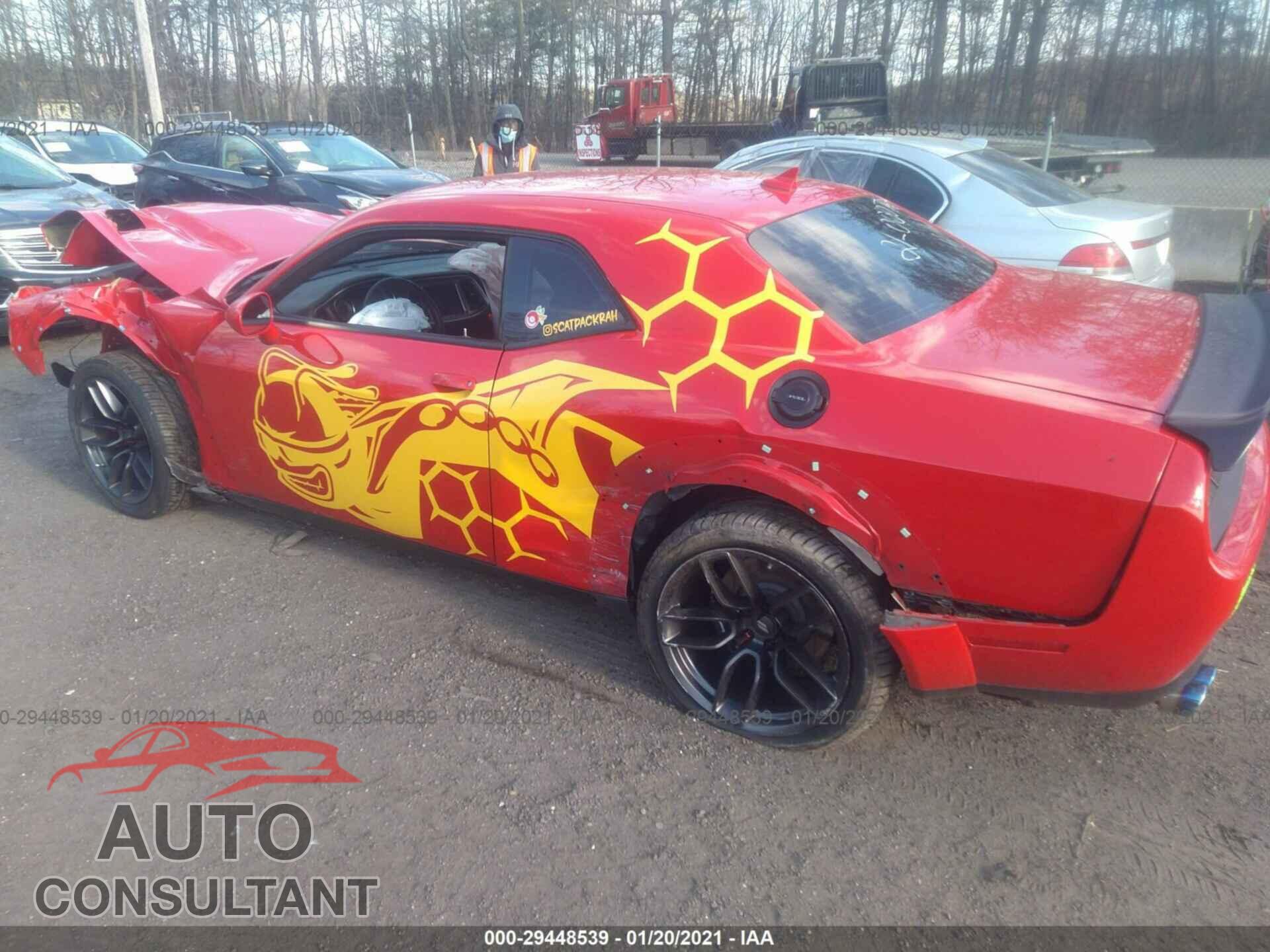 DODGE CHALLENGER 2019 - 2C3CDZFJ8KH694705