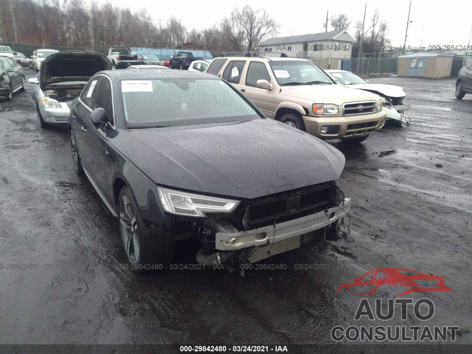 AUDI A4 2017 - WAUENAF4XHN019545