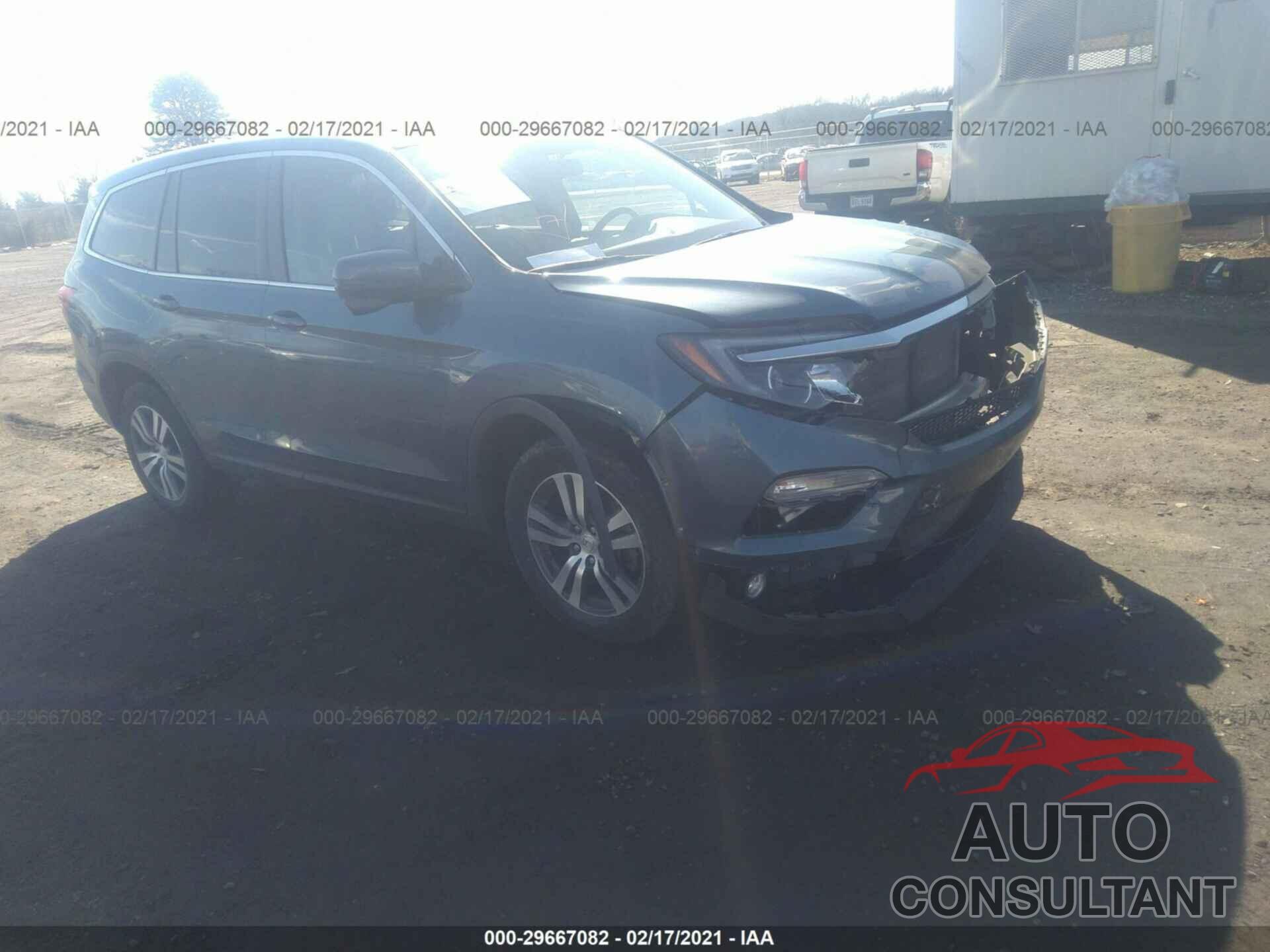 HONDA PILOT 2016 - 5FNYF6H78GB075661